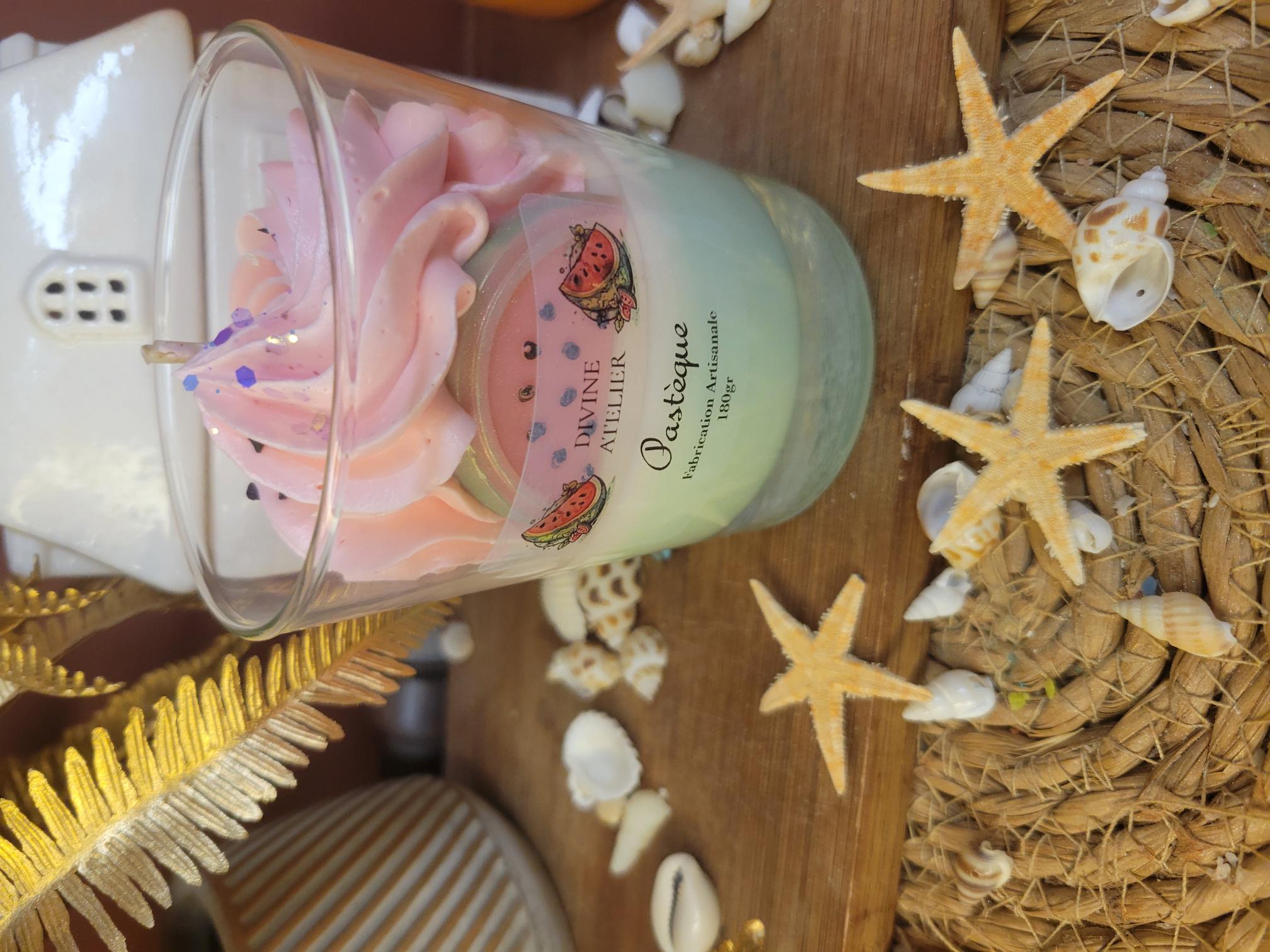 bougie gourmande pastèque 
