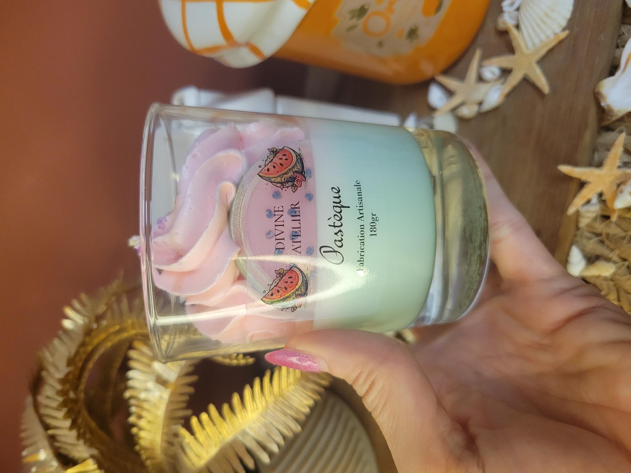 bougie gourmande pastèque 