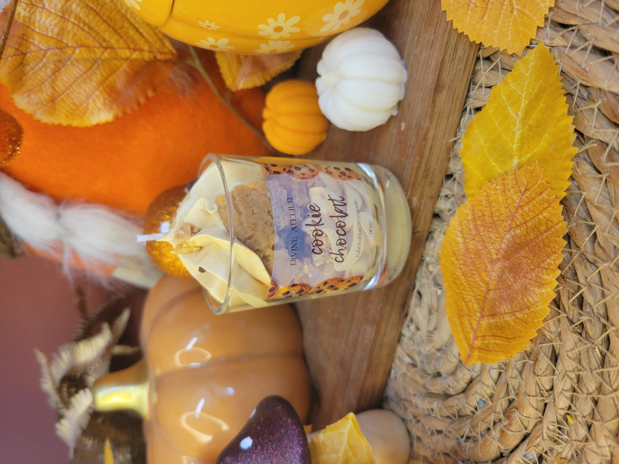Mini bougie gourmande cookie