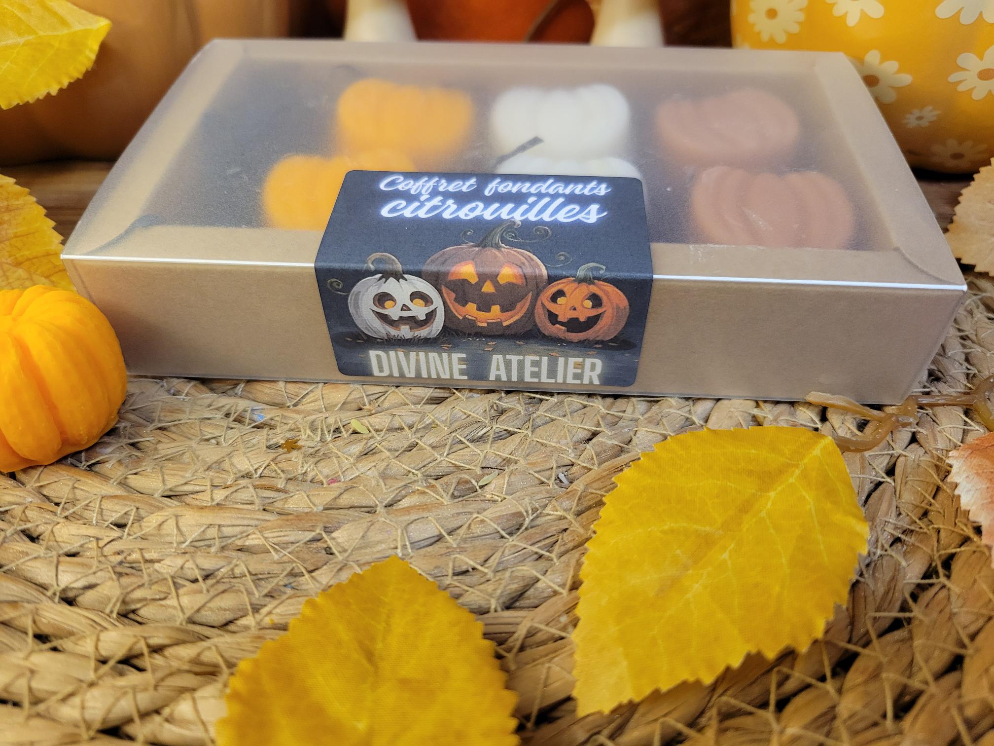 Coffret fondants citrouilles