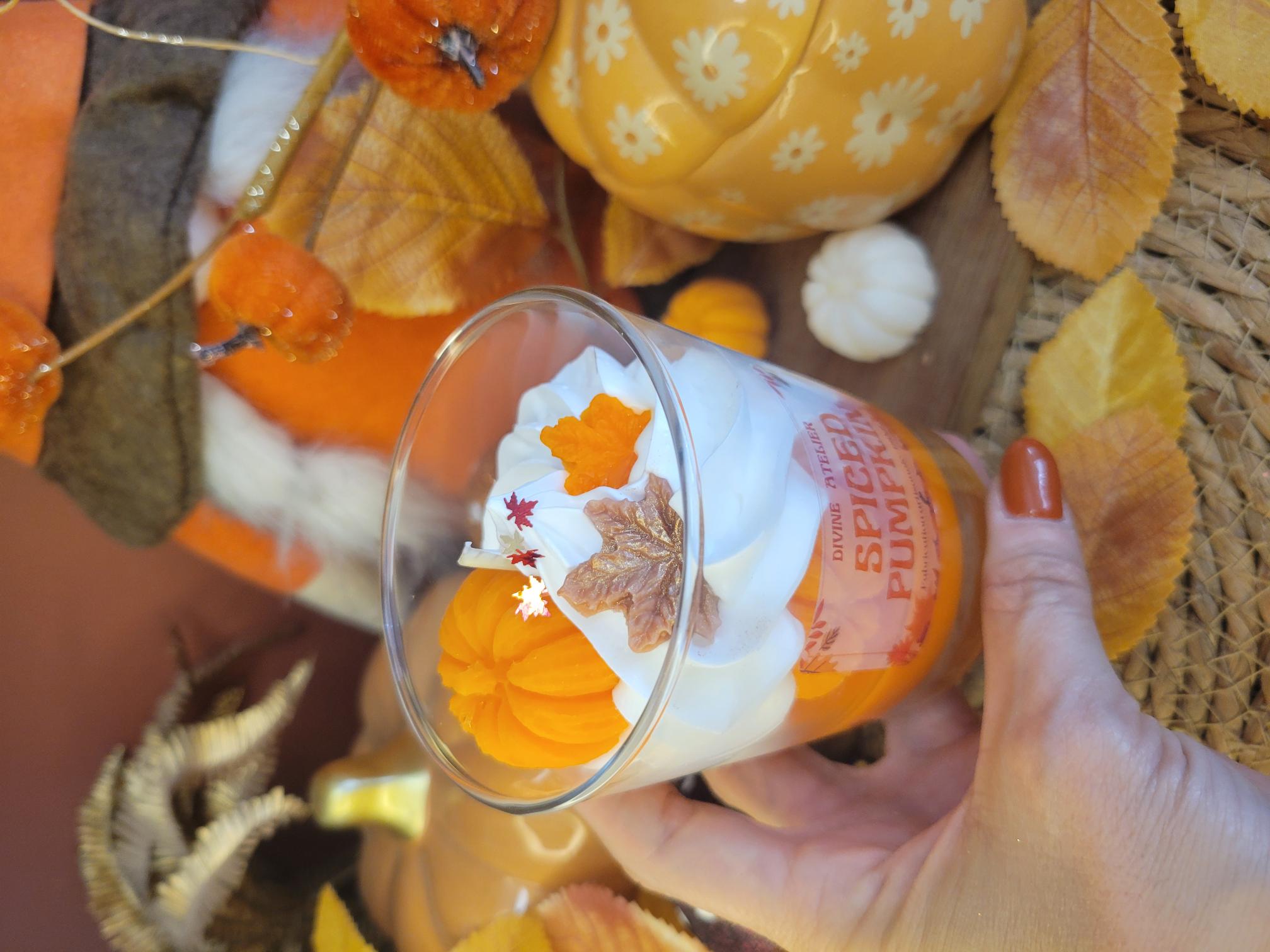 Bougie gourmande spiced pumpkin