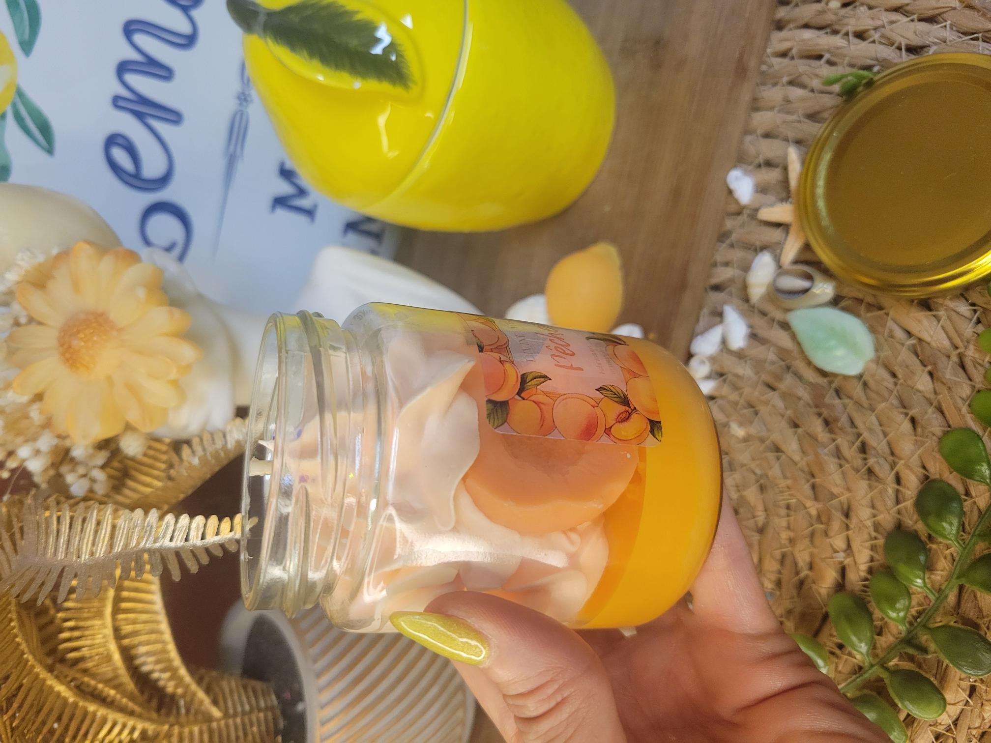 bougie gourmande Pèche 