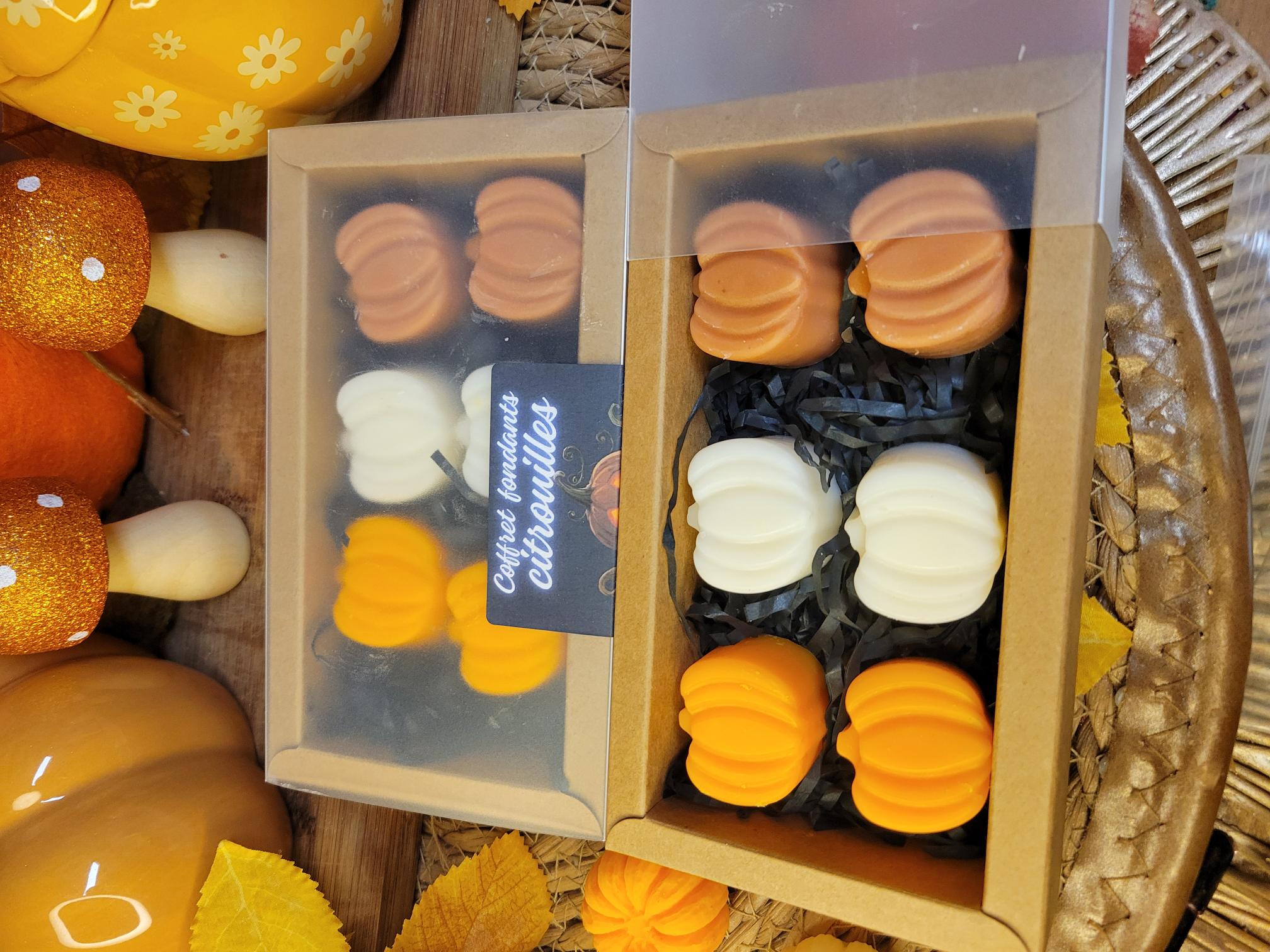 Coffret fondants citrouilles