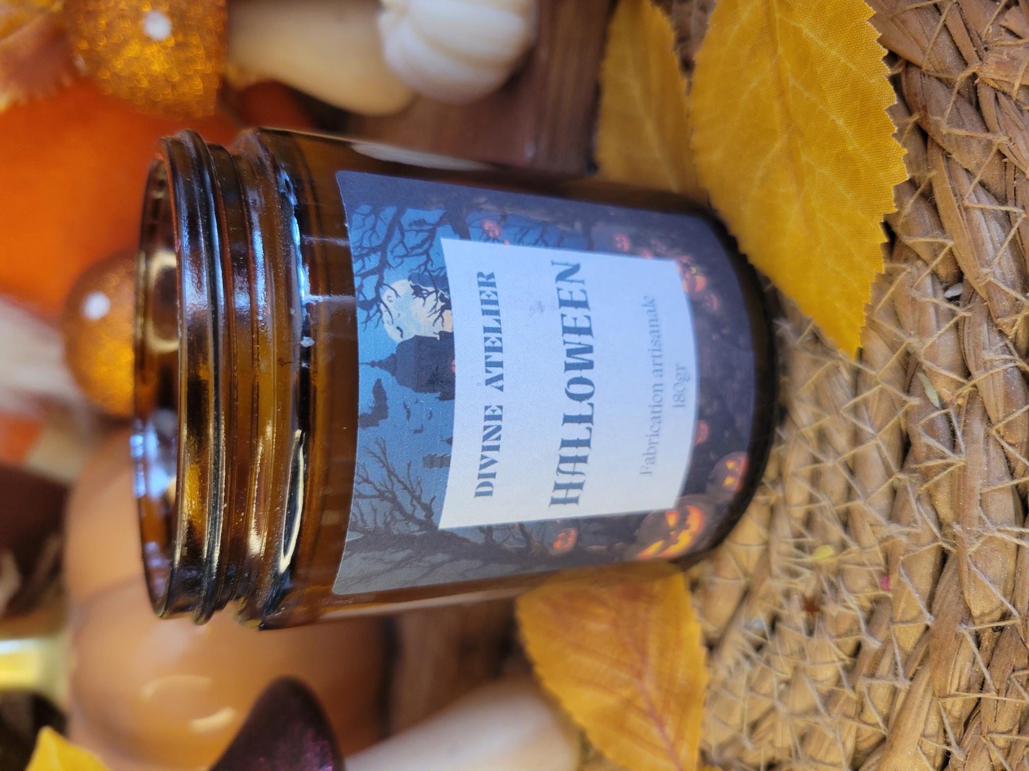 Bougie parfumée cocooning Halloween