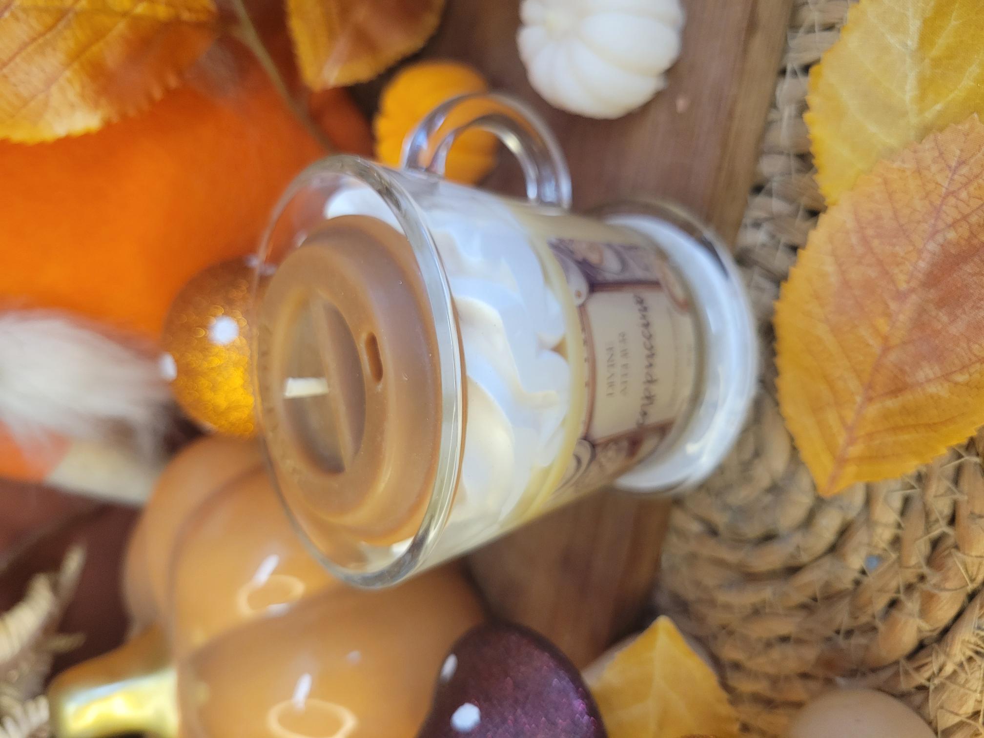 Bougie gourmande cappuccino