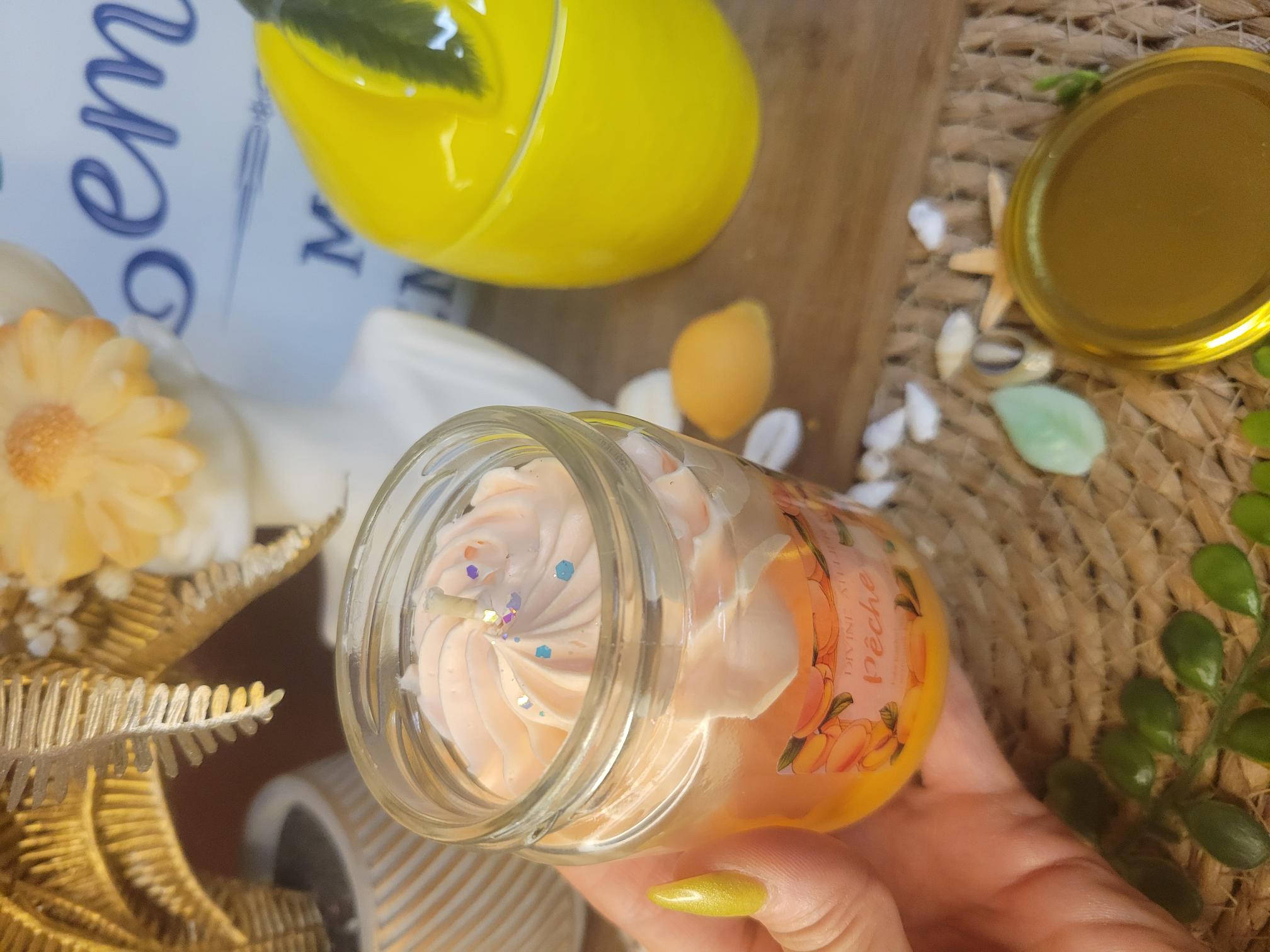 bougie gourmande Pèche 