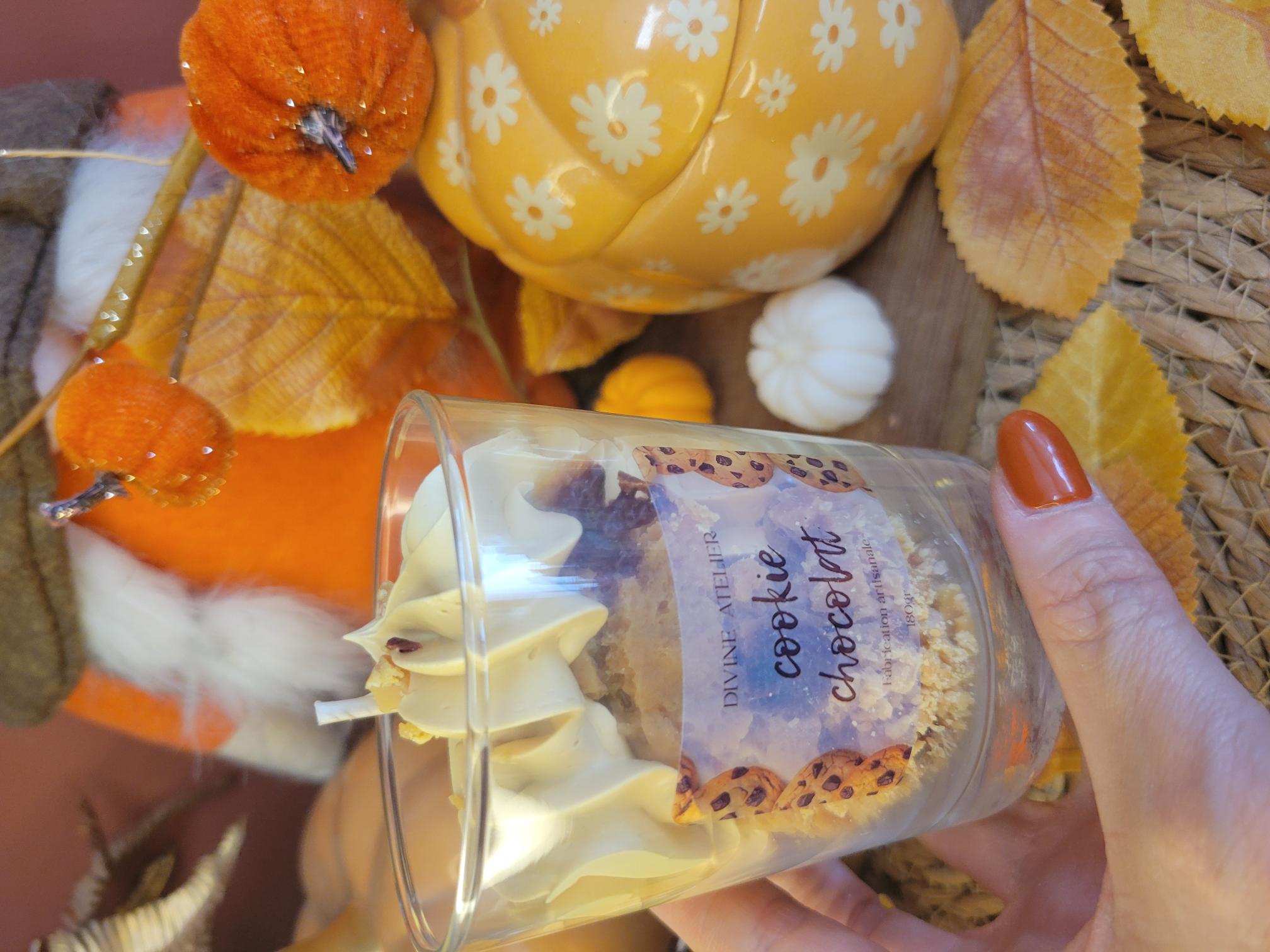 Bougie gourmande cookie