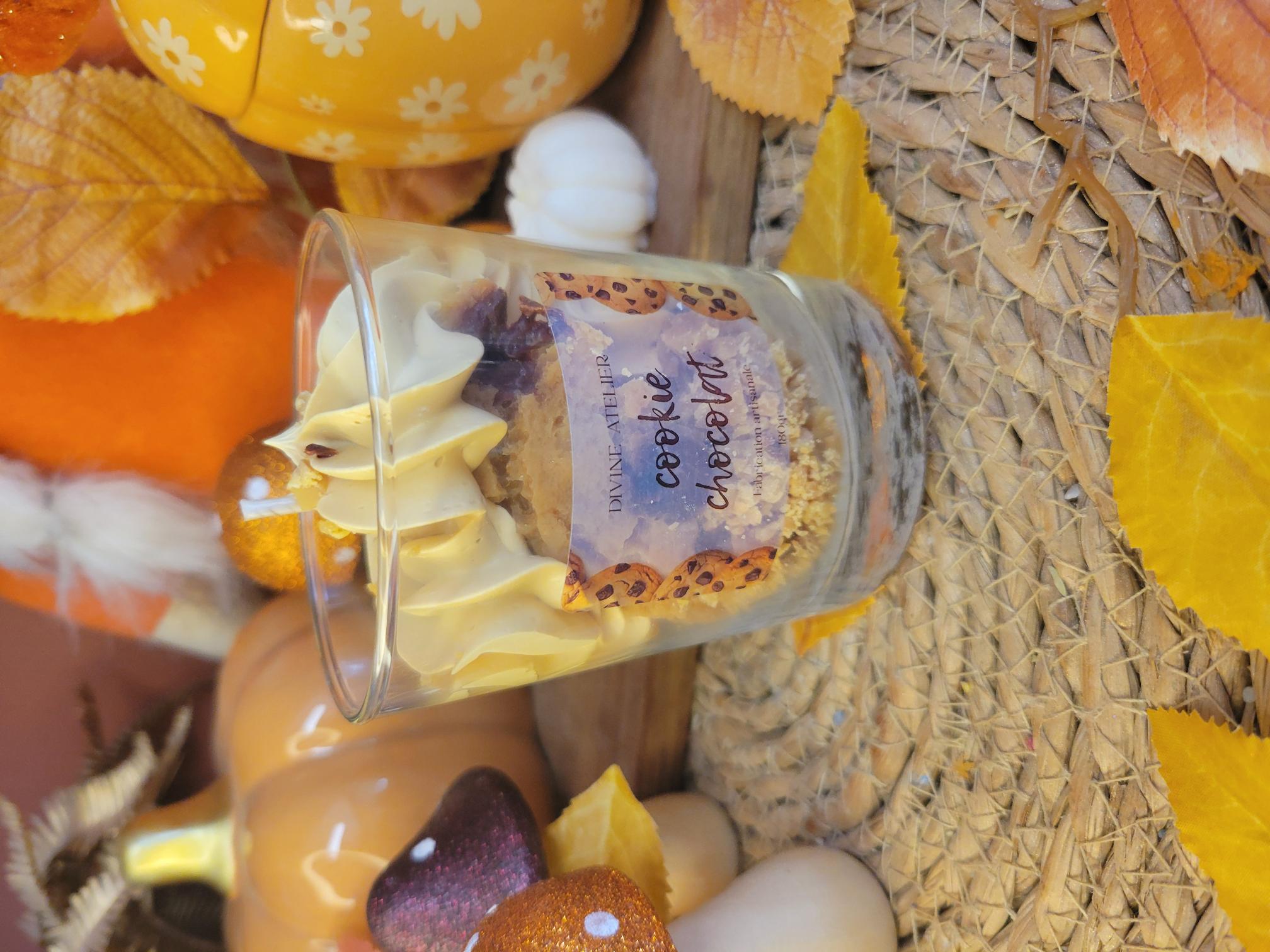 Bougie gourmande cookie