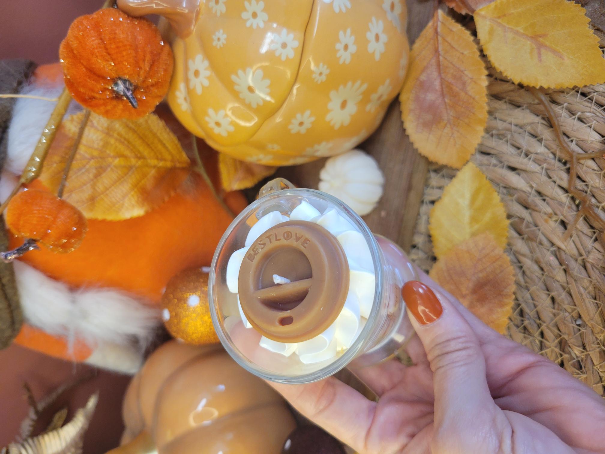 Mini bougie gourmande cappuccino