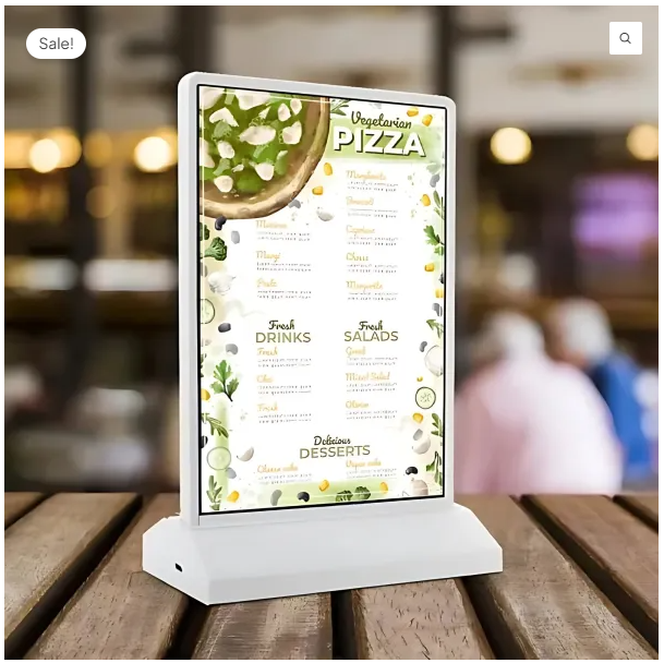 A4 Table Top Led Frame