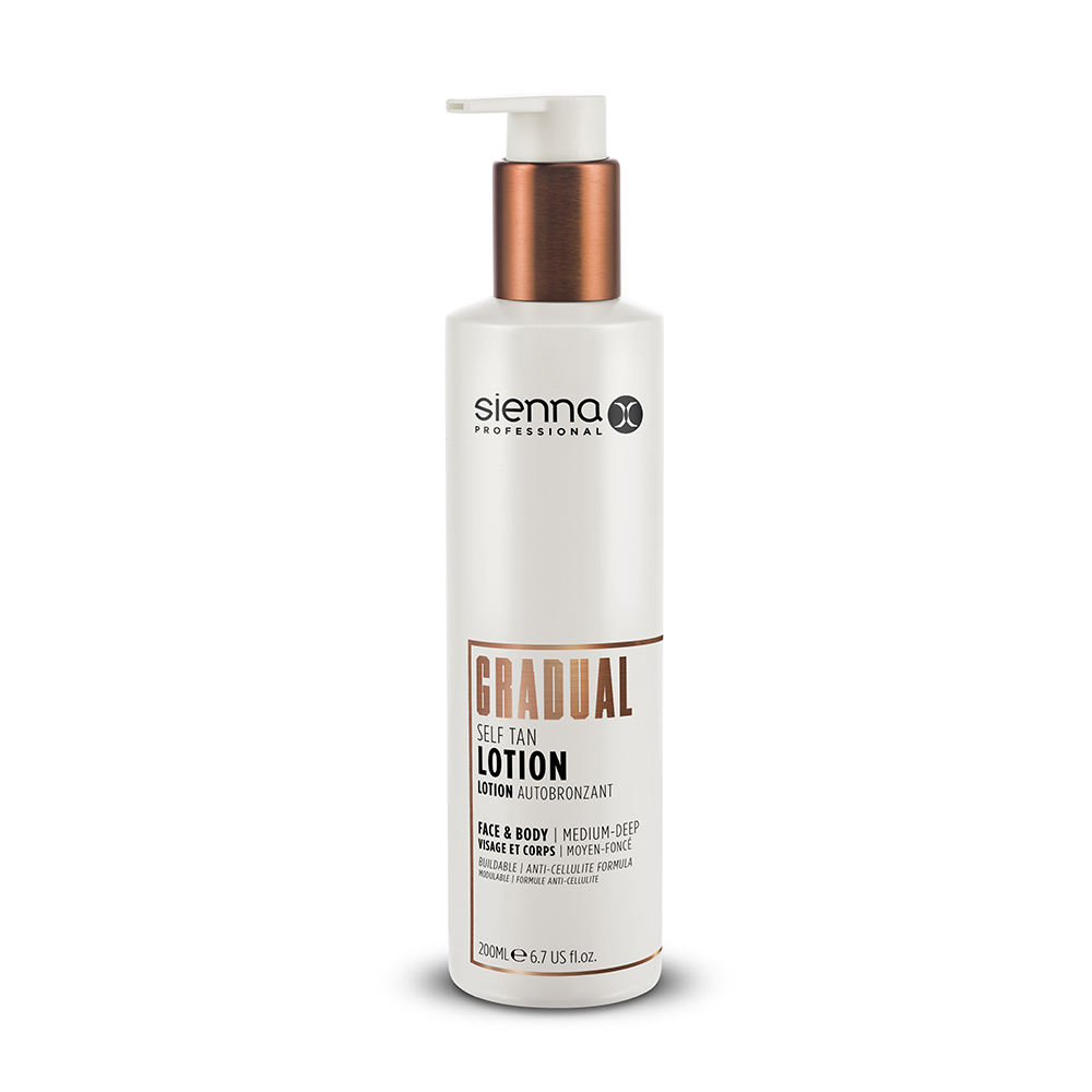 SIENNA-X palaipsninio įdegio losjonas GRADUAL SELF TAN LOTION