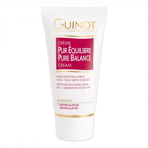 Guinot Pure Balance Cream - Valomasis balansuojamasis kremas riebiai odai, 50 ml