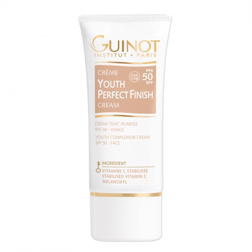GUINOT Youth Perfect Finish Cream - Jauninamasis veido kremas su spalva SPF50, 30 ml