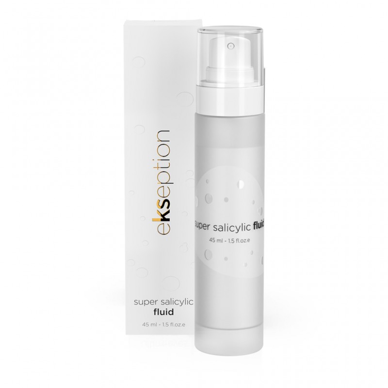 SUPER SALICYLIC FLUID/ Serumas riebiai, aknės pažeistai odai, 45 ml