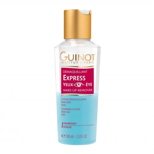 GUINOT Express Eye Make-Up Remover - Dvifazis akių makiažo valiklis, 125 ml