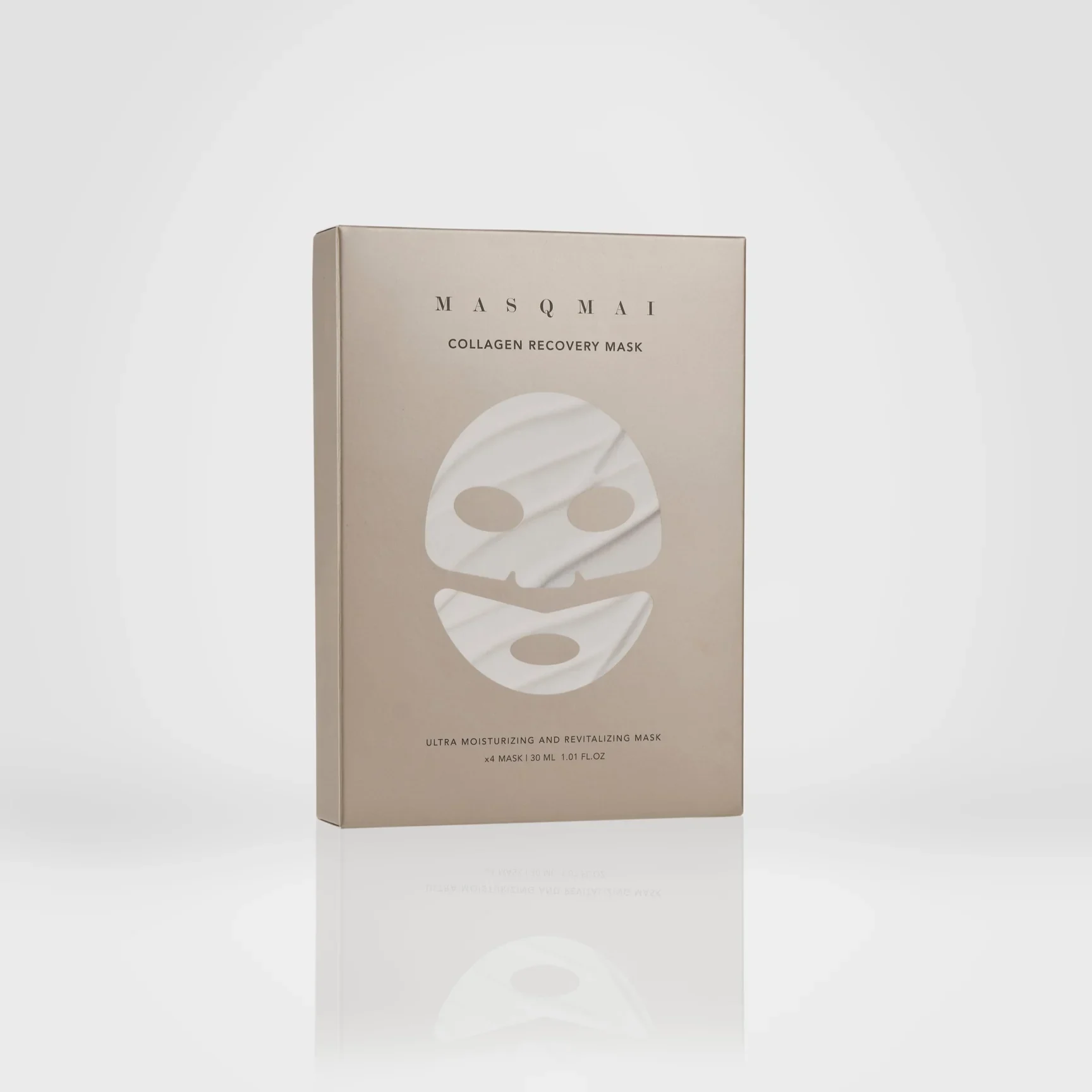 MASQMAI drėkinanti kaukė collagen recovery mask (4 x 30 ml)