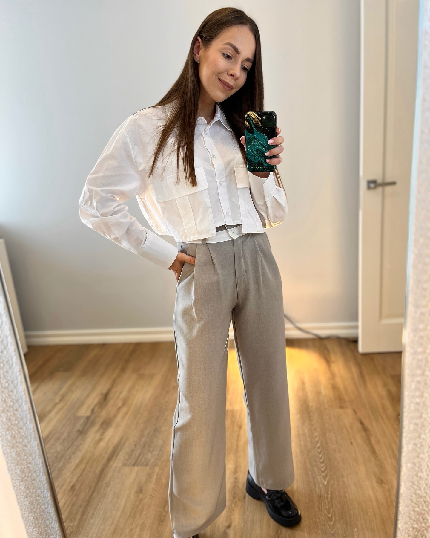 Crop top marškiniai