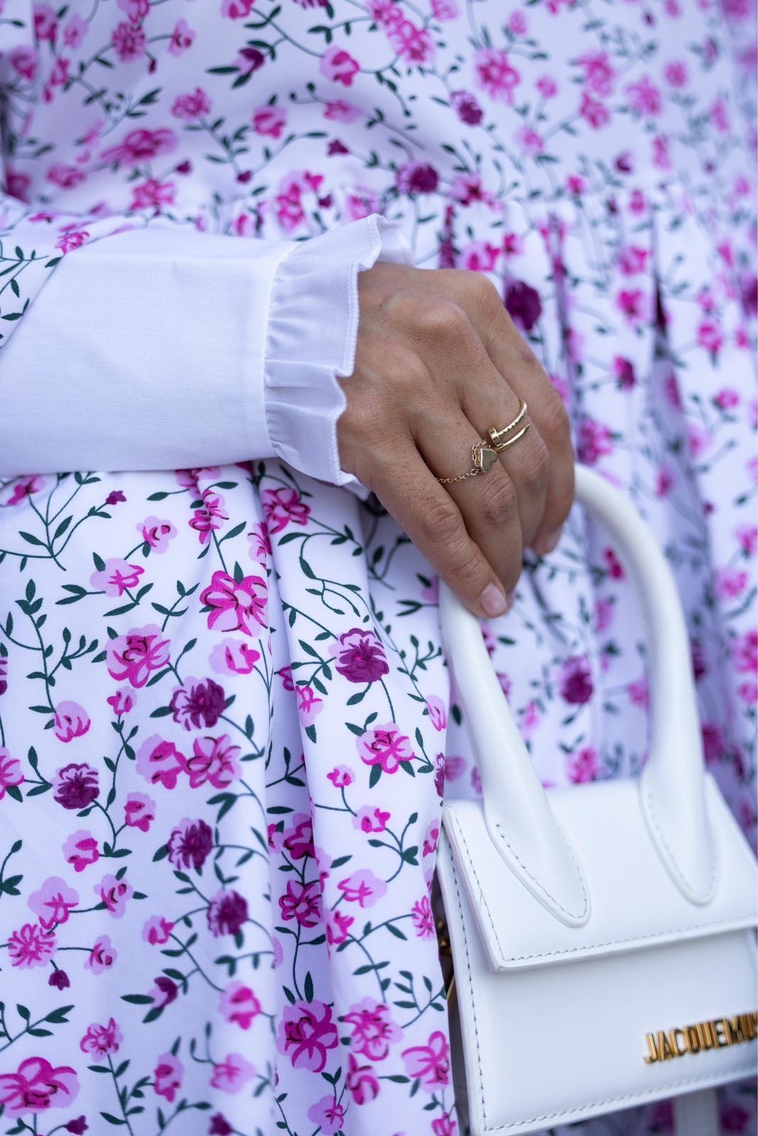 Gėlėta suknelė Lux