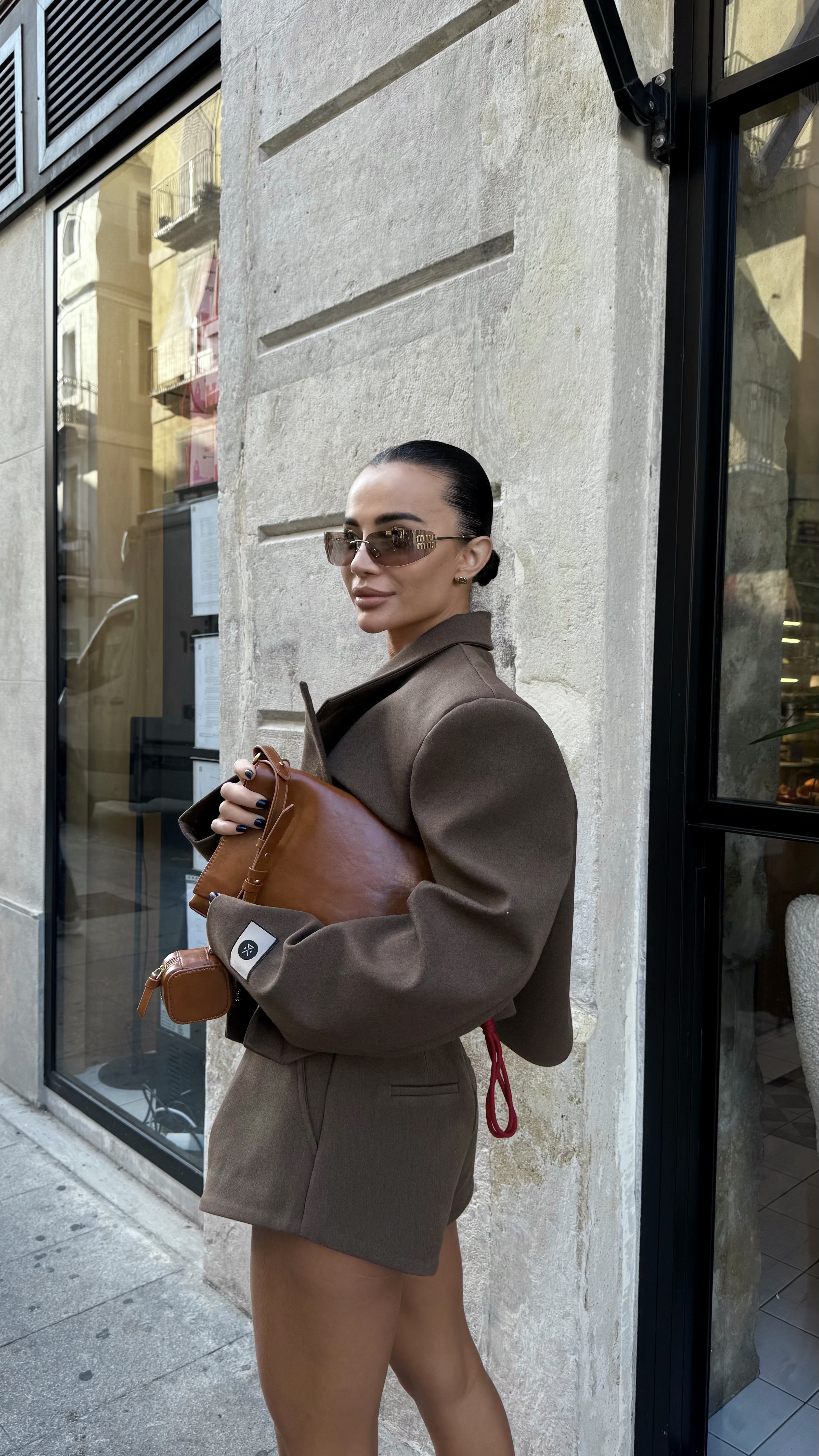 Premium rudas kostiumėlis