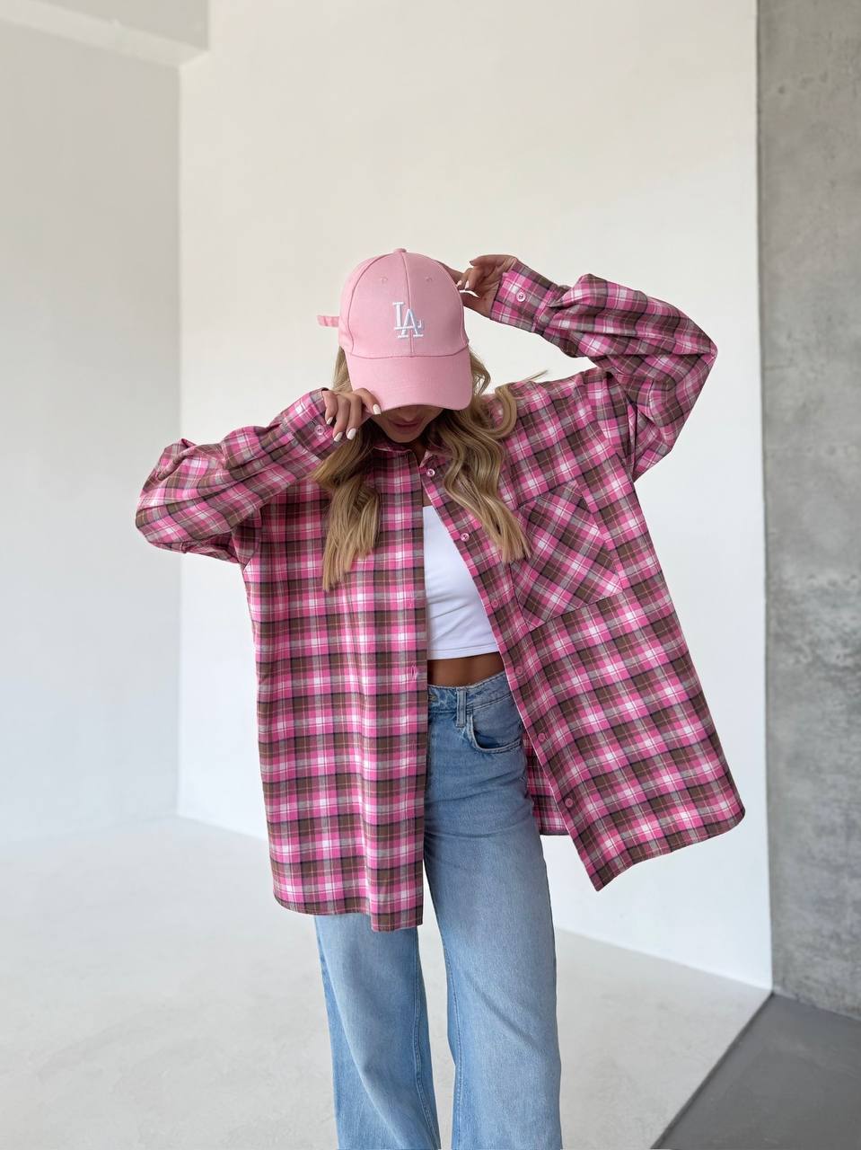 Elodie rožiniai marškiniai 