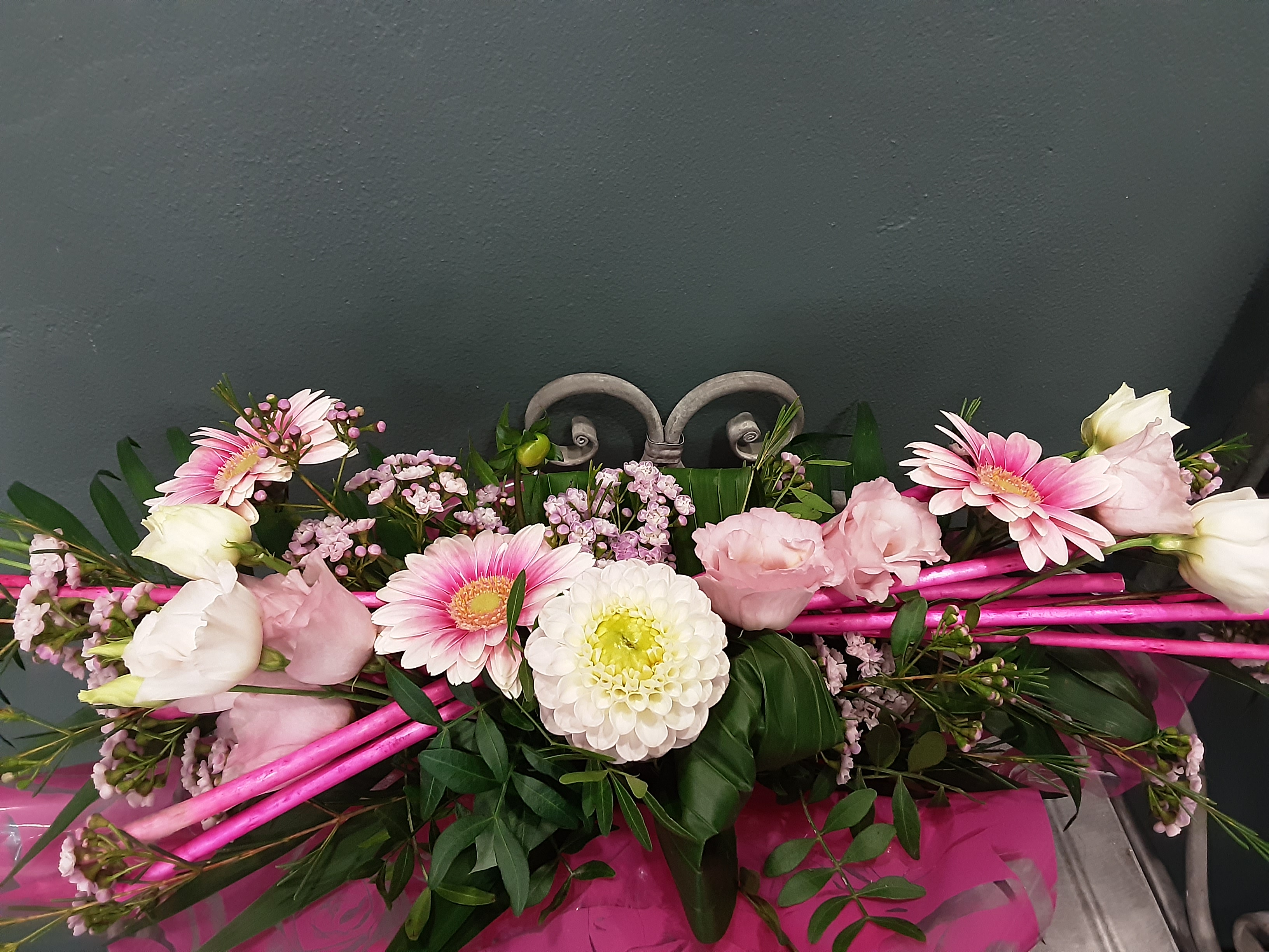 Bouquet fagot rose