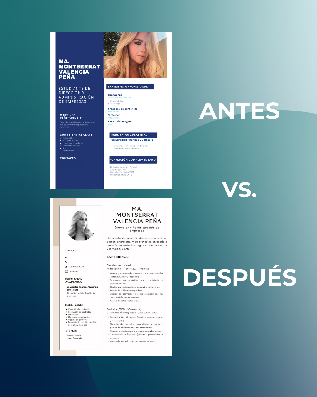 Optimización de Currículum Express