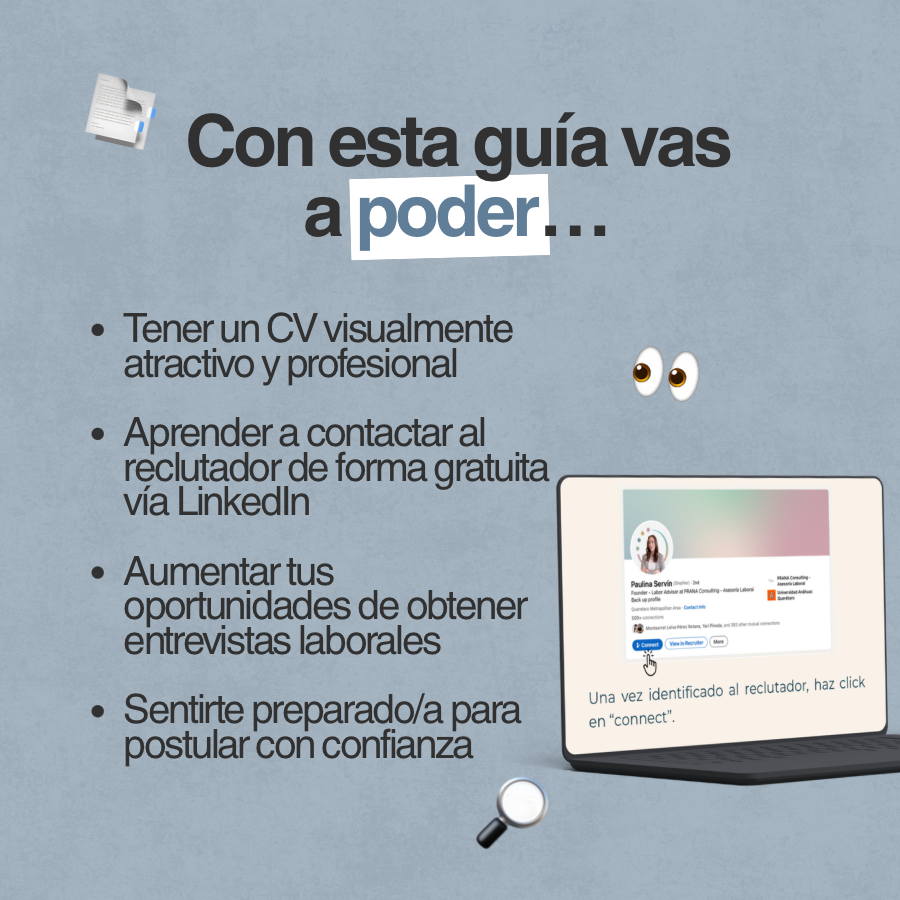 Guía básica para creación de CV