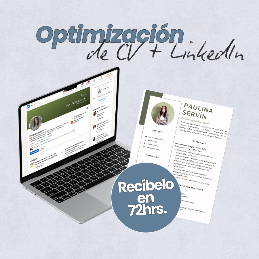 Optimización de CV + LinkedIn
