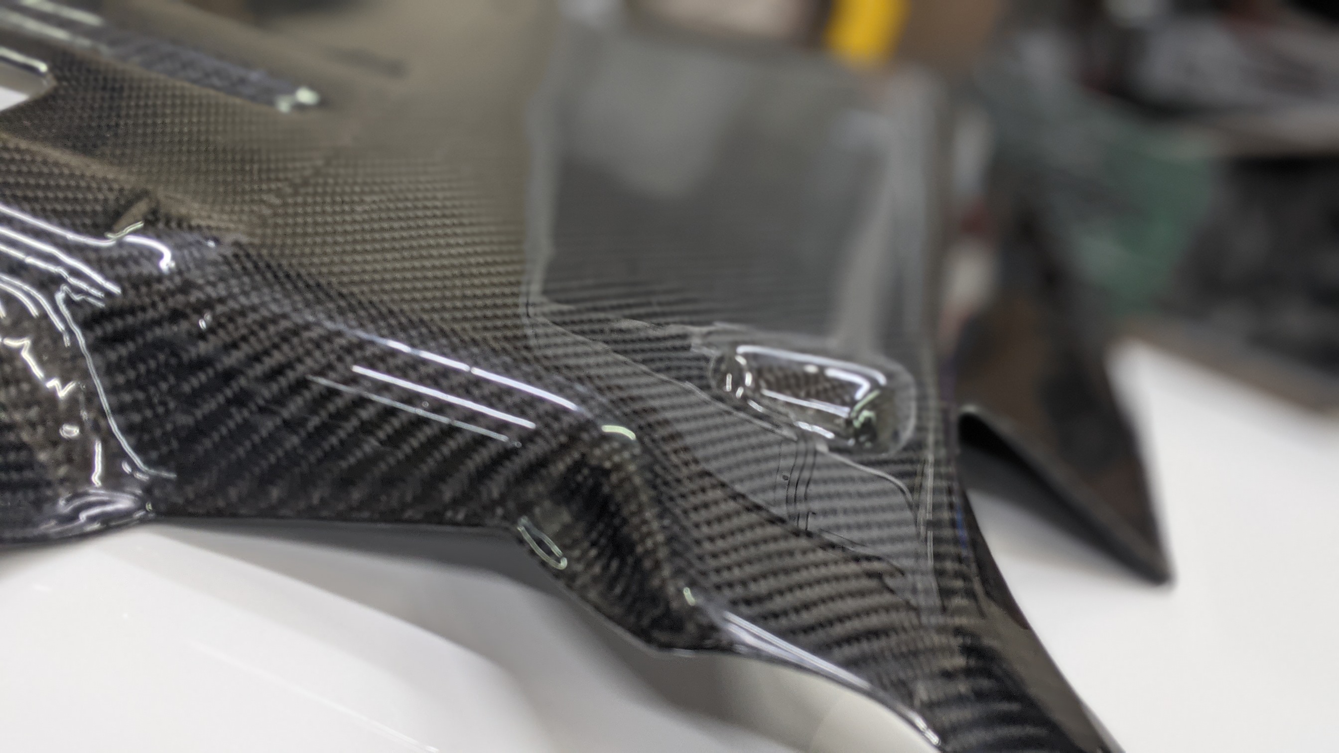 BMW e30 interior lower dash panel - Carbon Fiber