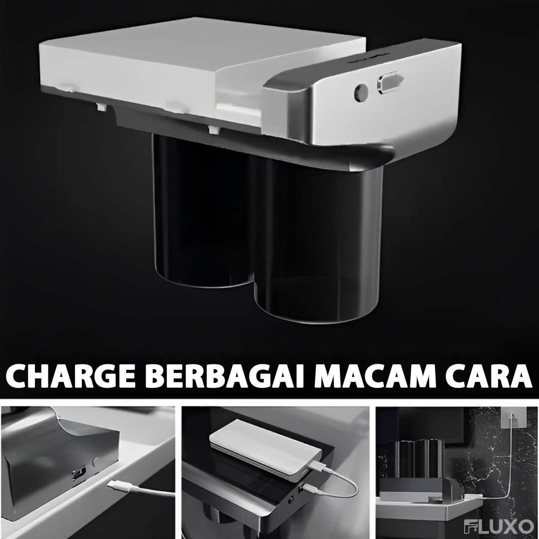 FLUXO SHOWER SET SENSOR SMART SOAP DISPENSER Mixer Panas Dingin Kamar Mandi