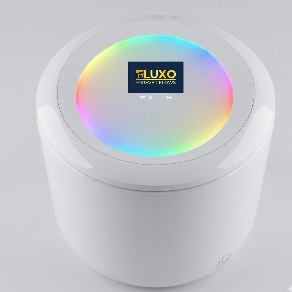 Fluxo SMART TOILET Kloset Duduk Ecowasher Smart Closet Duduk Toilet UV Sterilizer Sensor Kaki Auto Flush