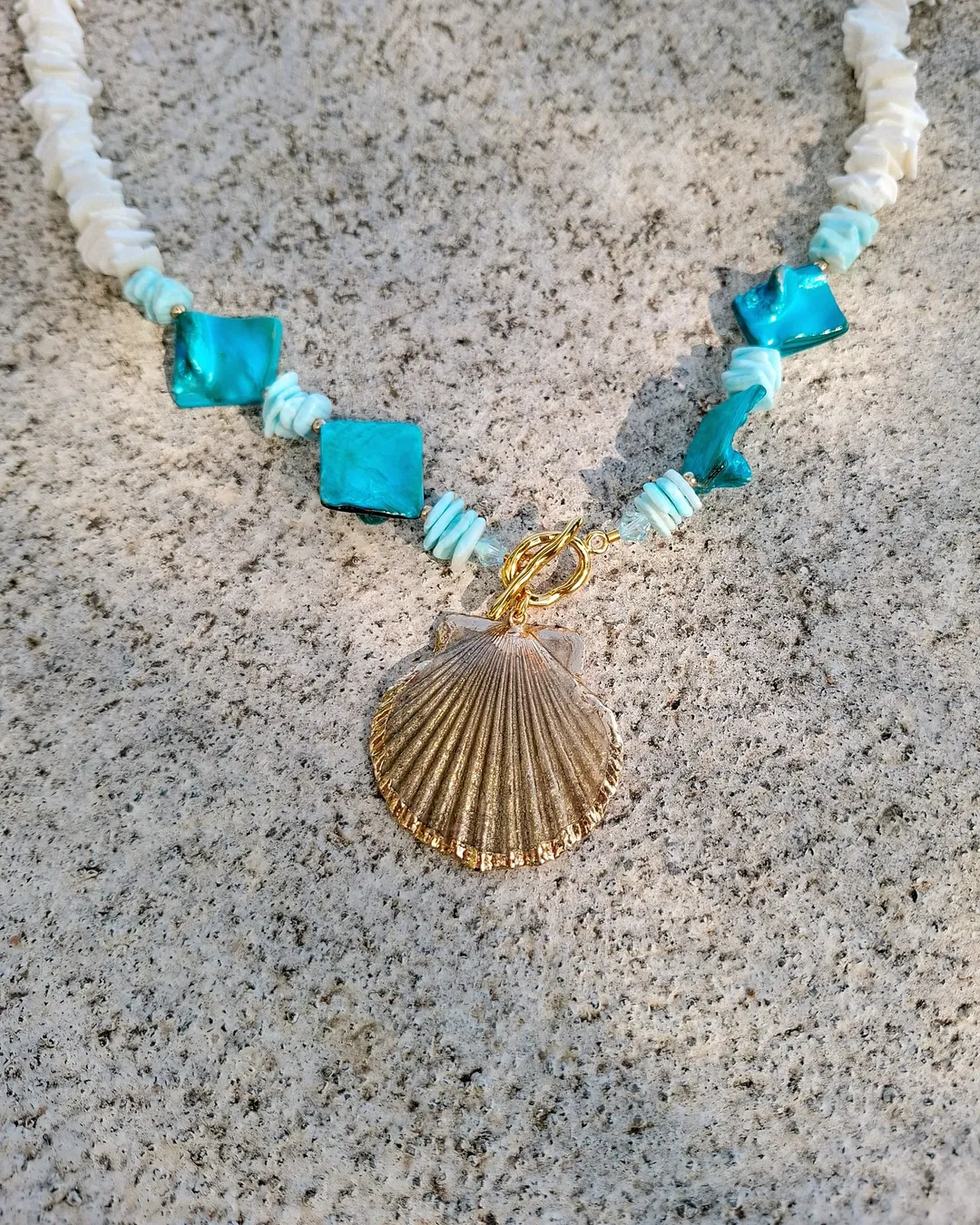 COLLIER "OLA DORADA"