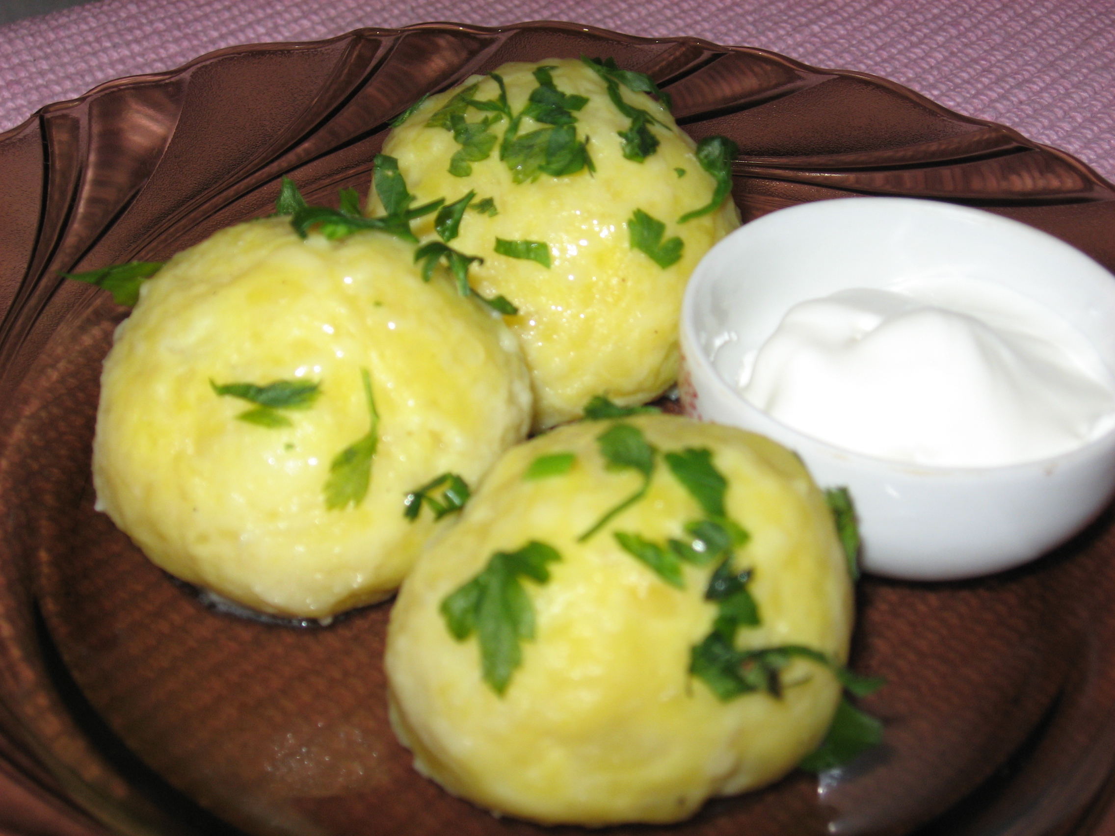 Кнедлі с сиром