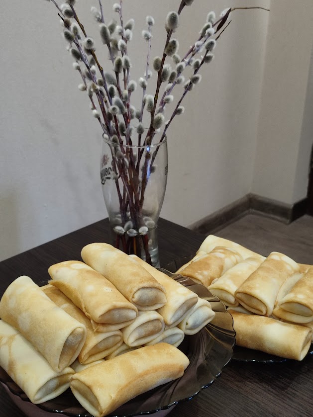 Млинці з куркою