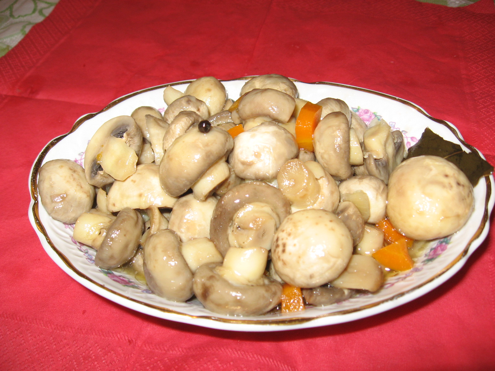 Гриби мариновані