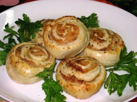 Равлики з куркою та грибами