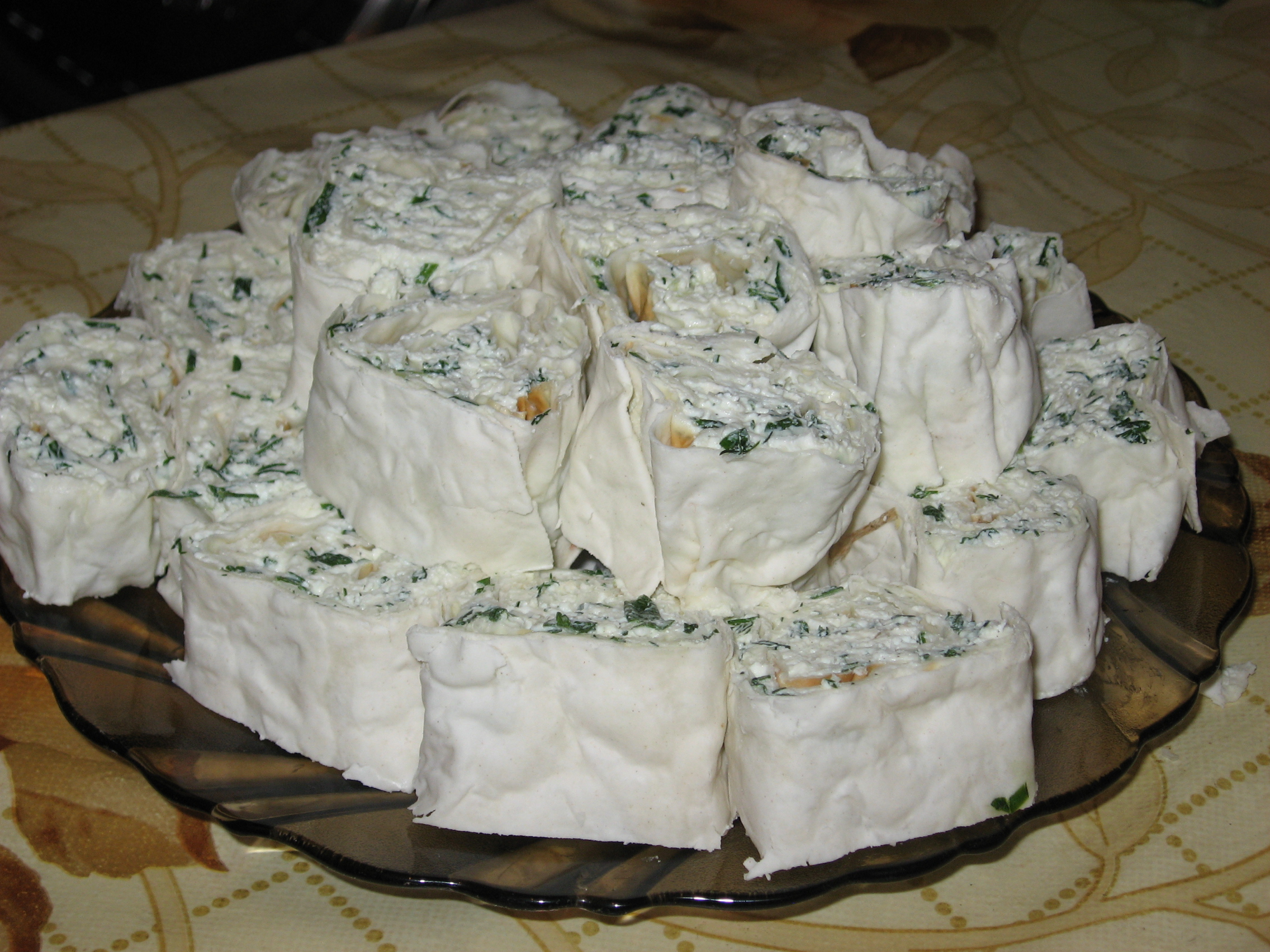 Лаваш з домашнім сиром