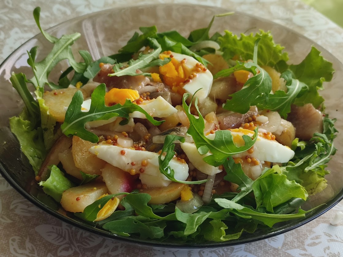 Салат з оселедцем