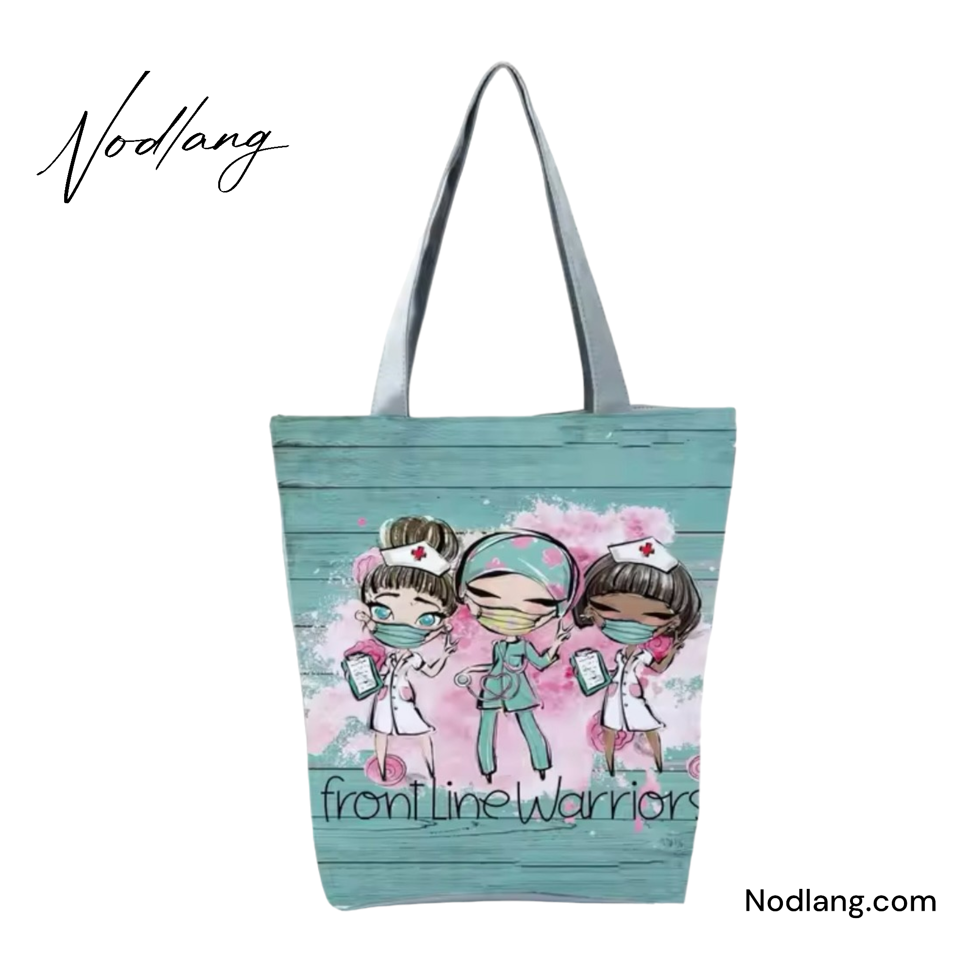 Front line warriors tote bag