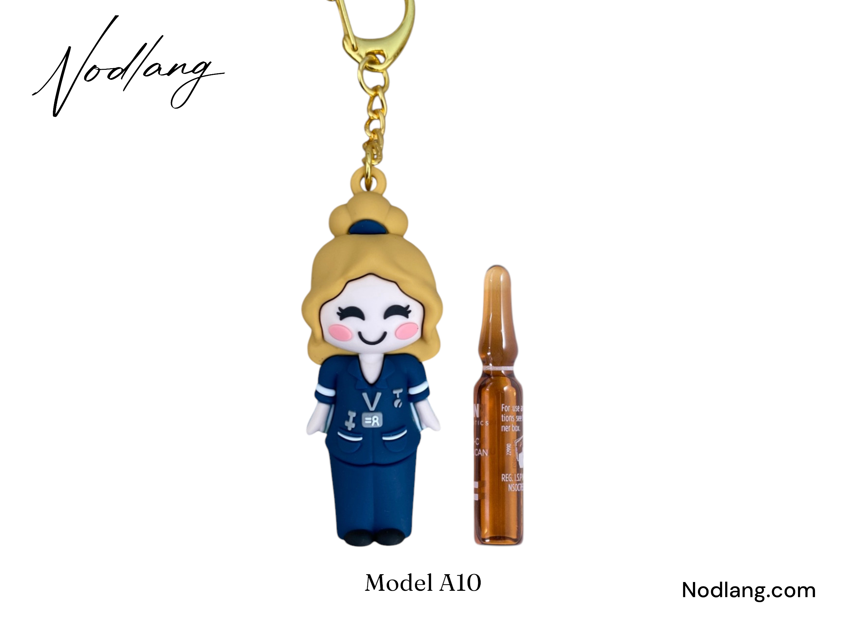 NHS Band 6 Nurse Ampoule Opener: Practical Nurse Keyring for Careful Professionals