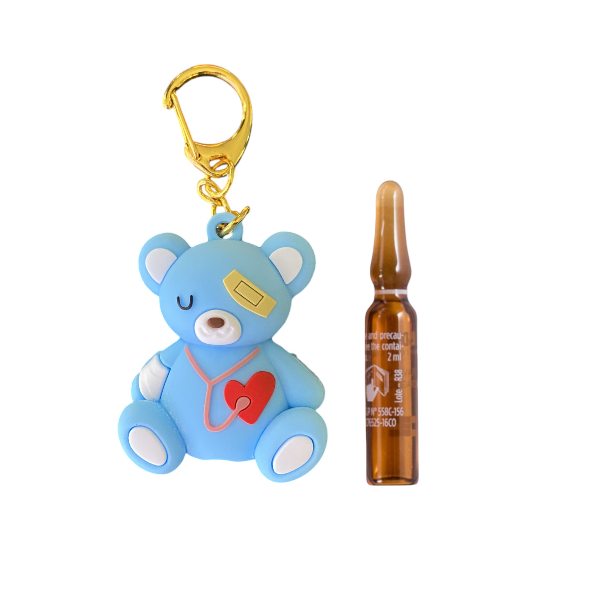 Cute Teddy Bear Ampoule Opener Keychain