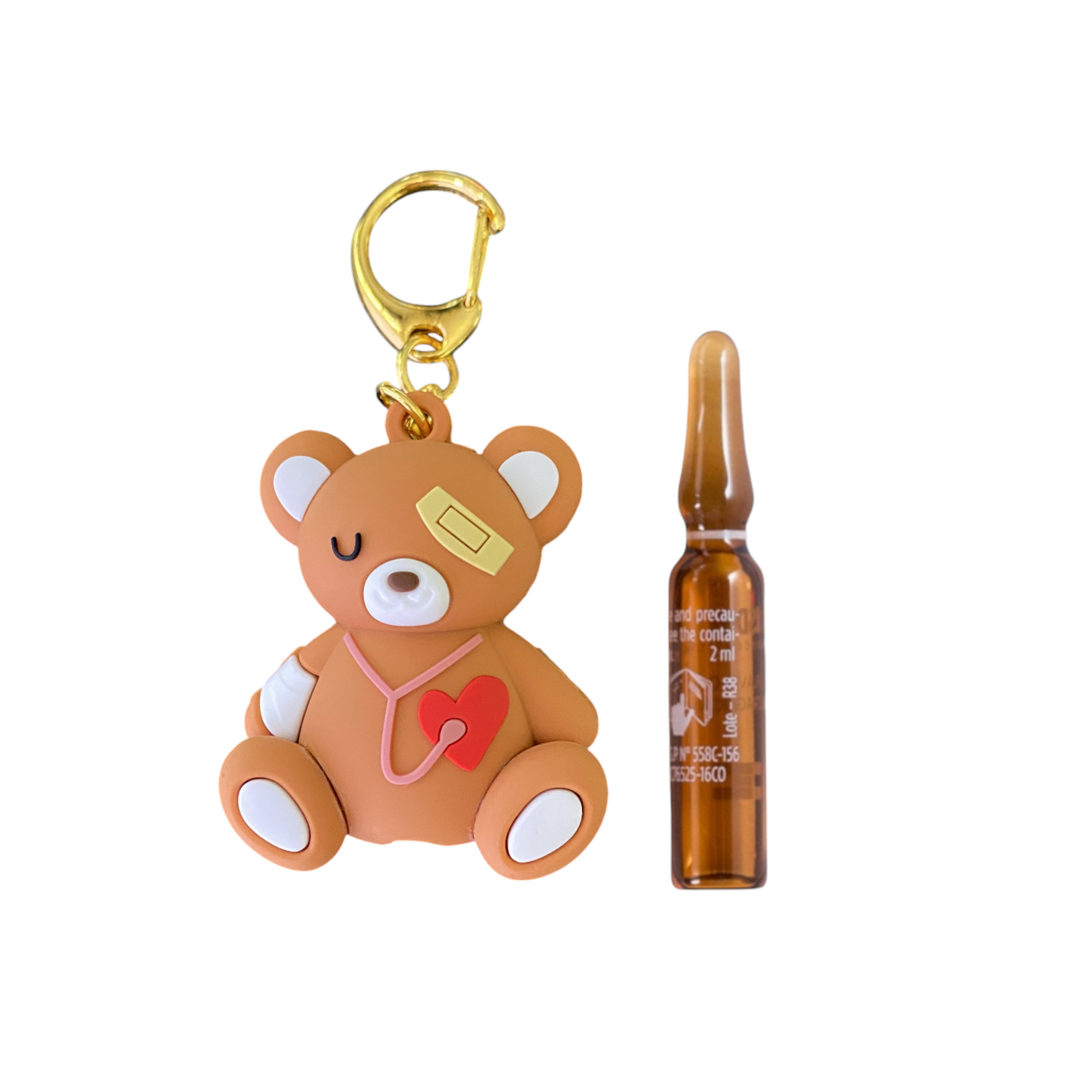Cute Teddy Bear Ampoule Opener Keychain