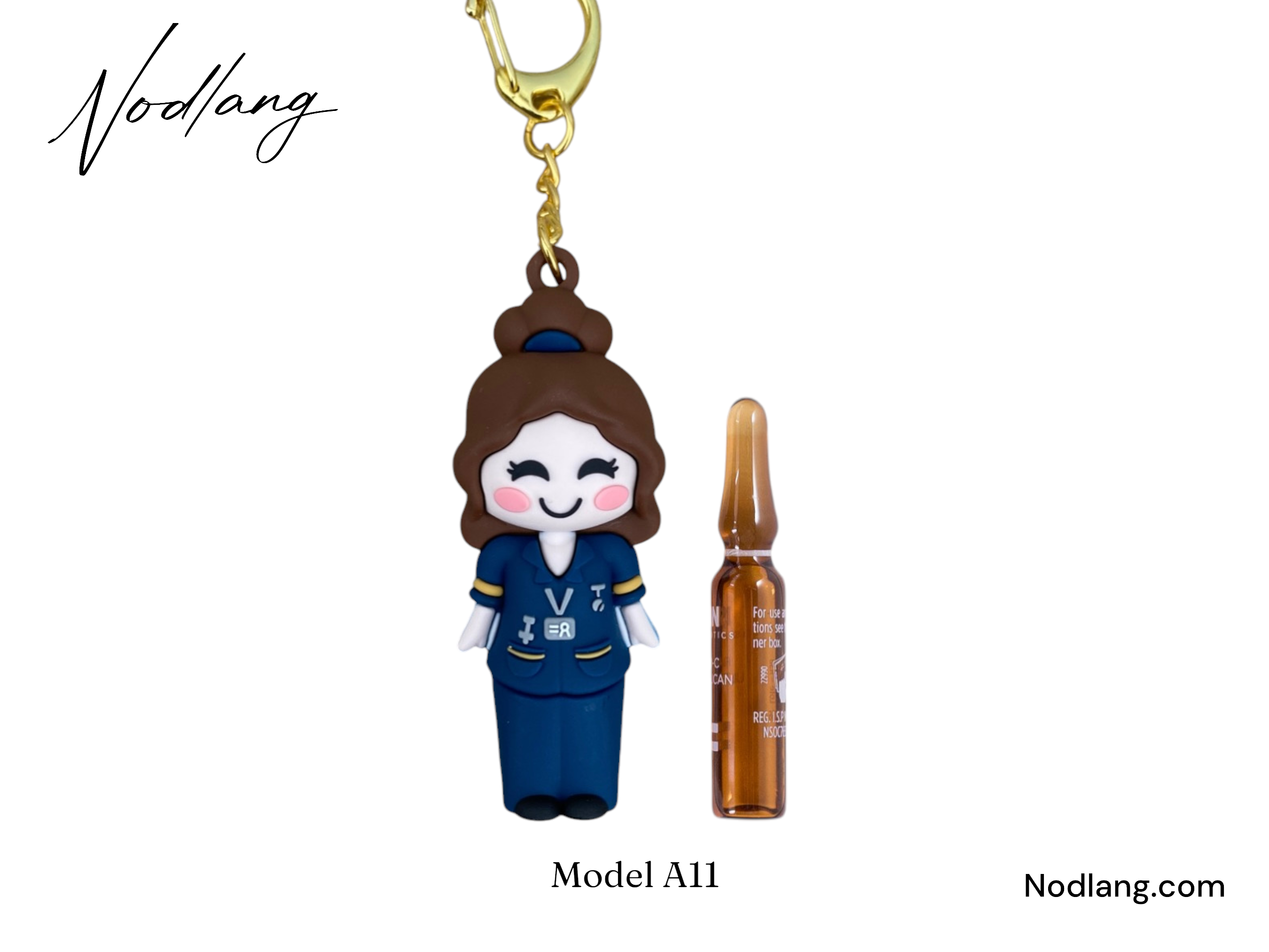 NHS Band 7 Nurse Ampoule Opener: Practical Nurse Keyring for Careful Professionals