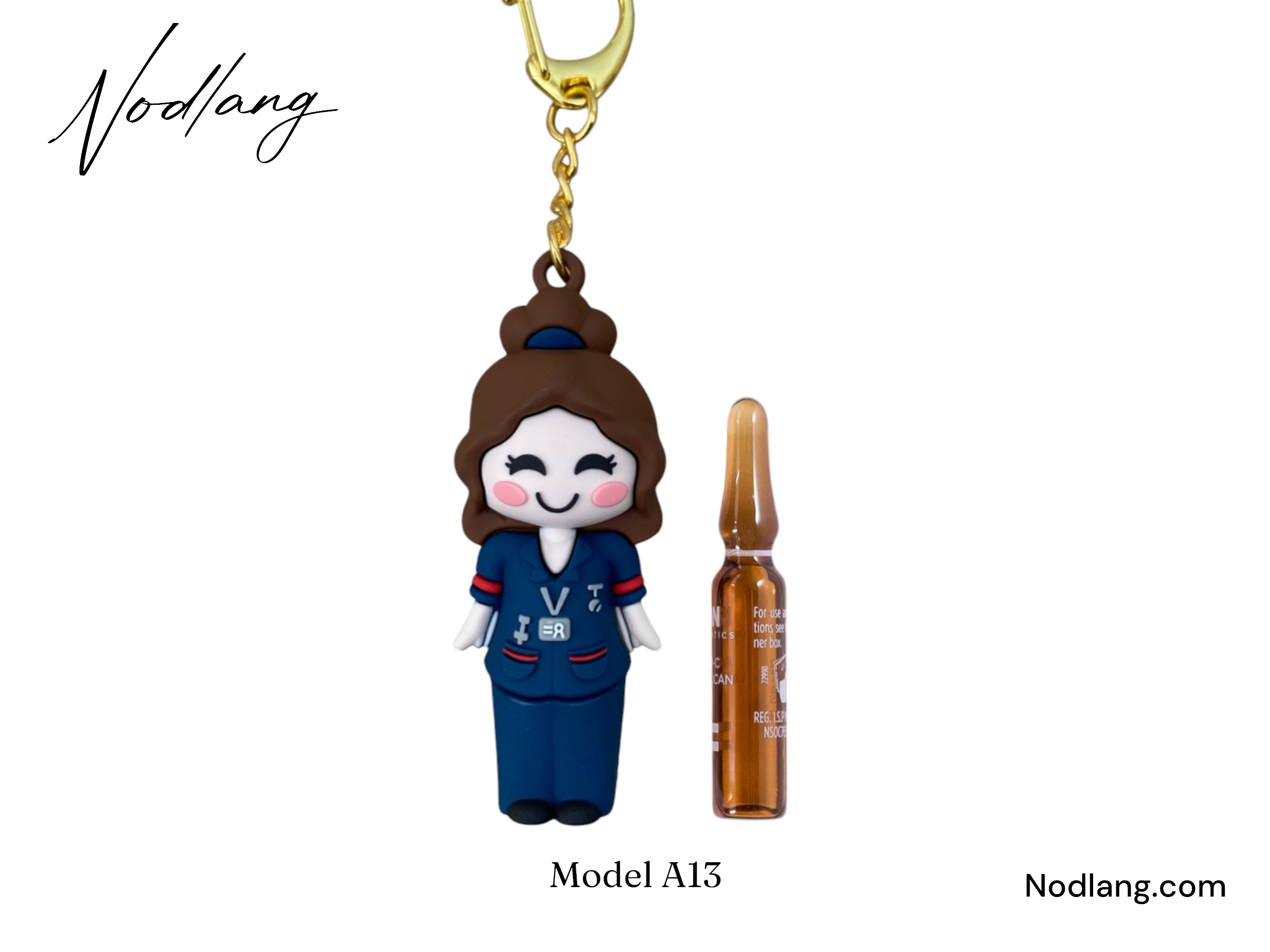 NHS Band 8 Nurse Ampoule Opener: Practical Nurse Keyring for Careful Professionals