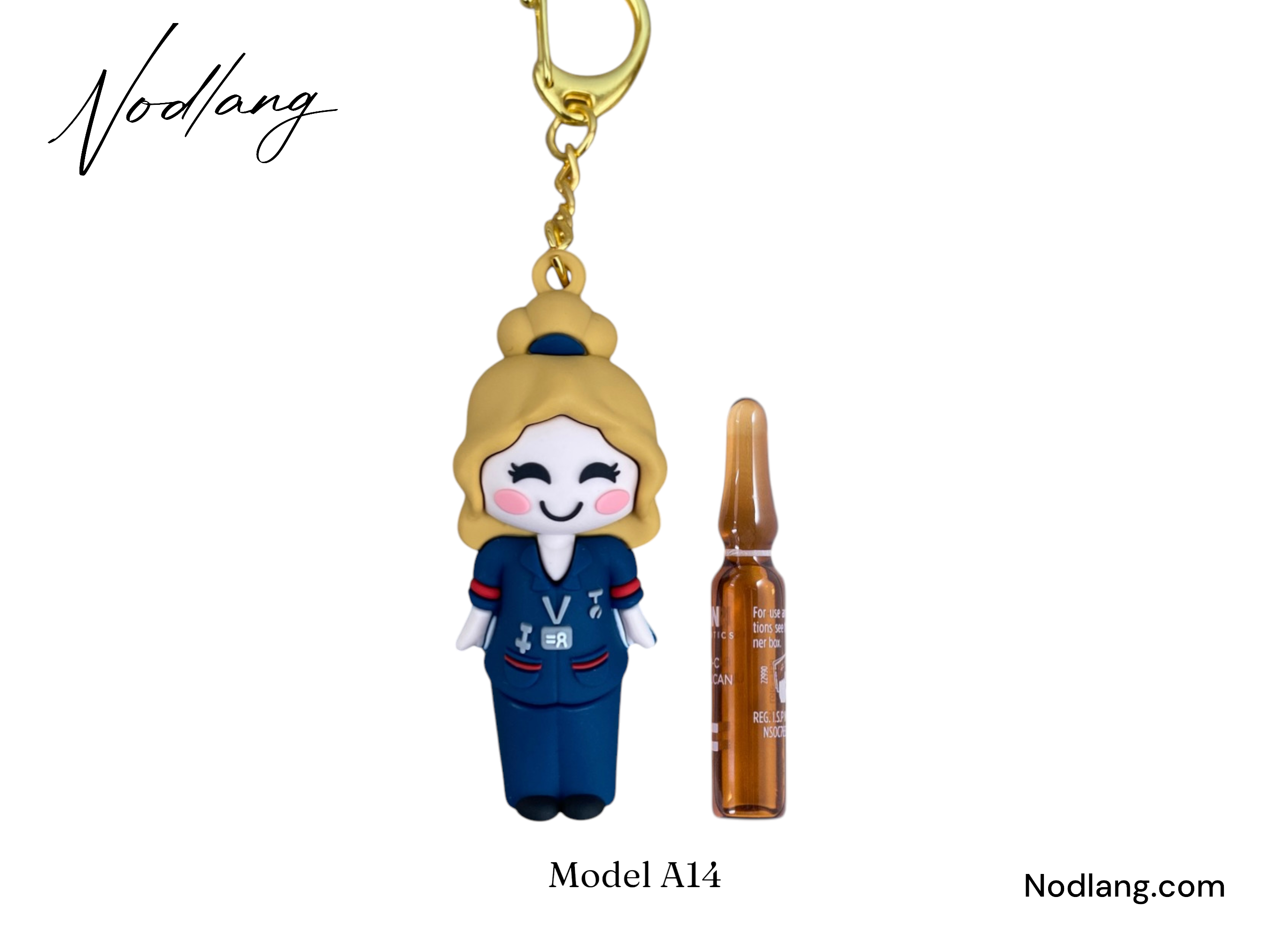 NHS Band 8 Nurse Ampoule Opener: Practical Nurse Keyring for Careful Professionals