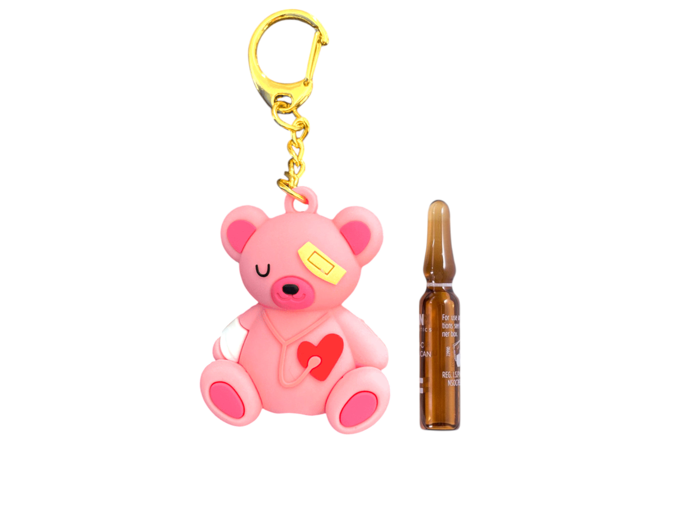 Cute Teddy Bear Ampoule Opener Keychain