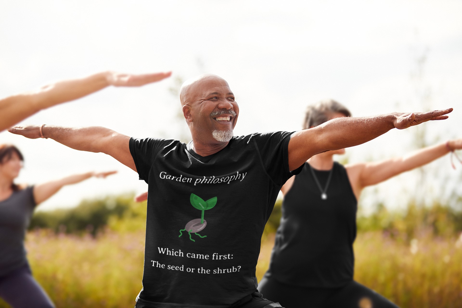 T-shirts and Apparel for Garden Lovers | Gardening Clothing. 'Garden Philosophy' T-shirt  for him