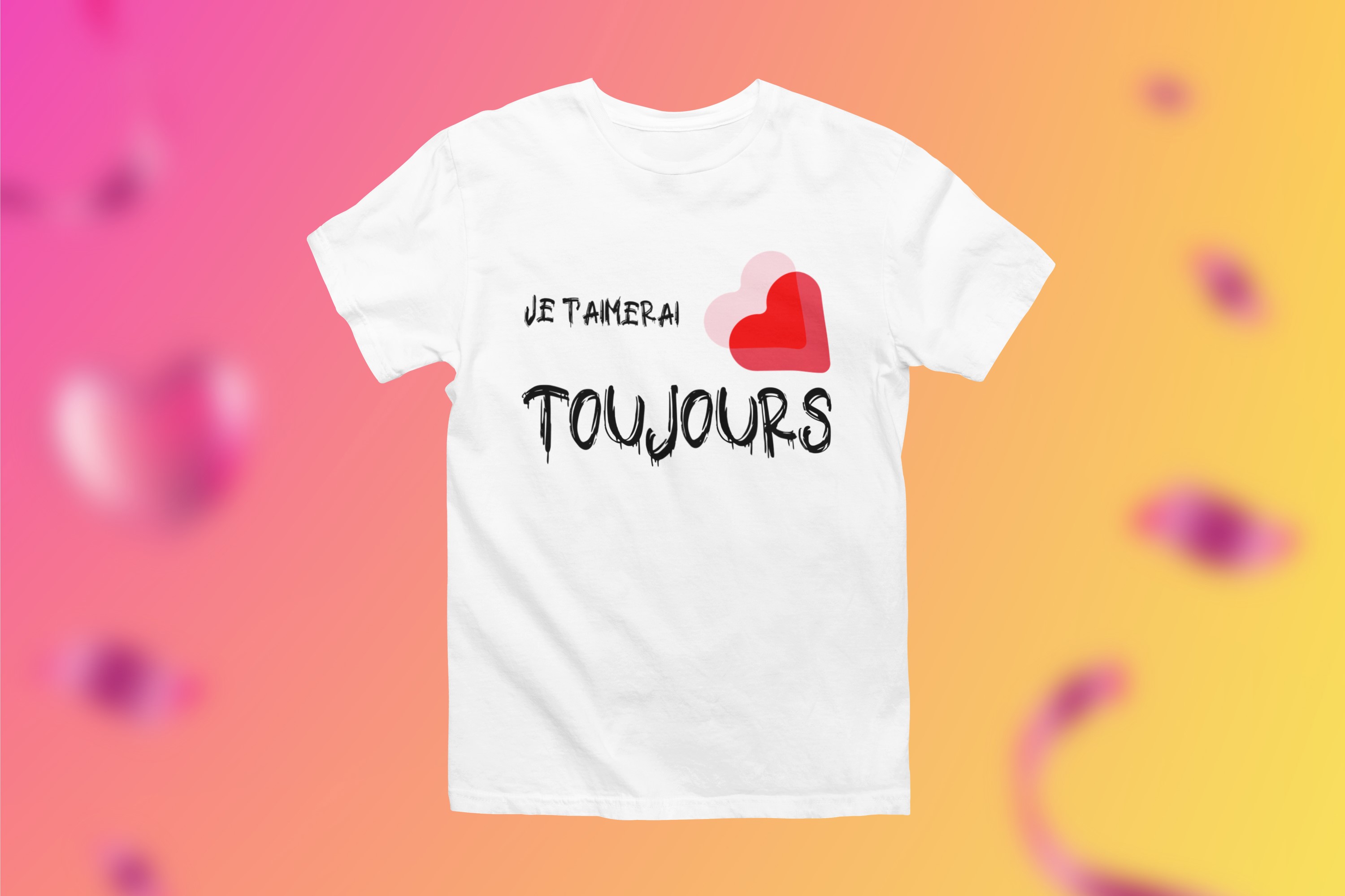 Unique T-shirts and Apparel for Lovers | Show Your Love with Our Original Designs. 'I will love you always' T-shirt 