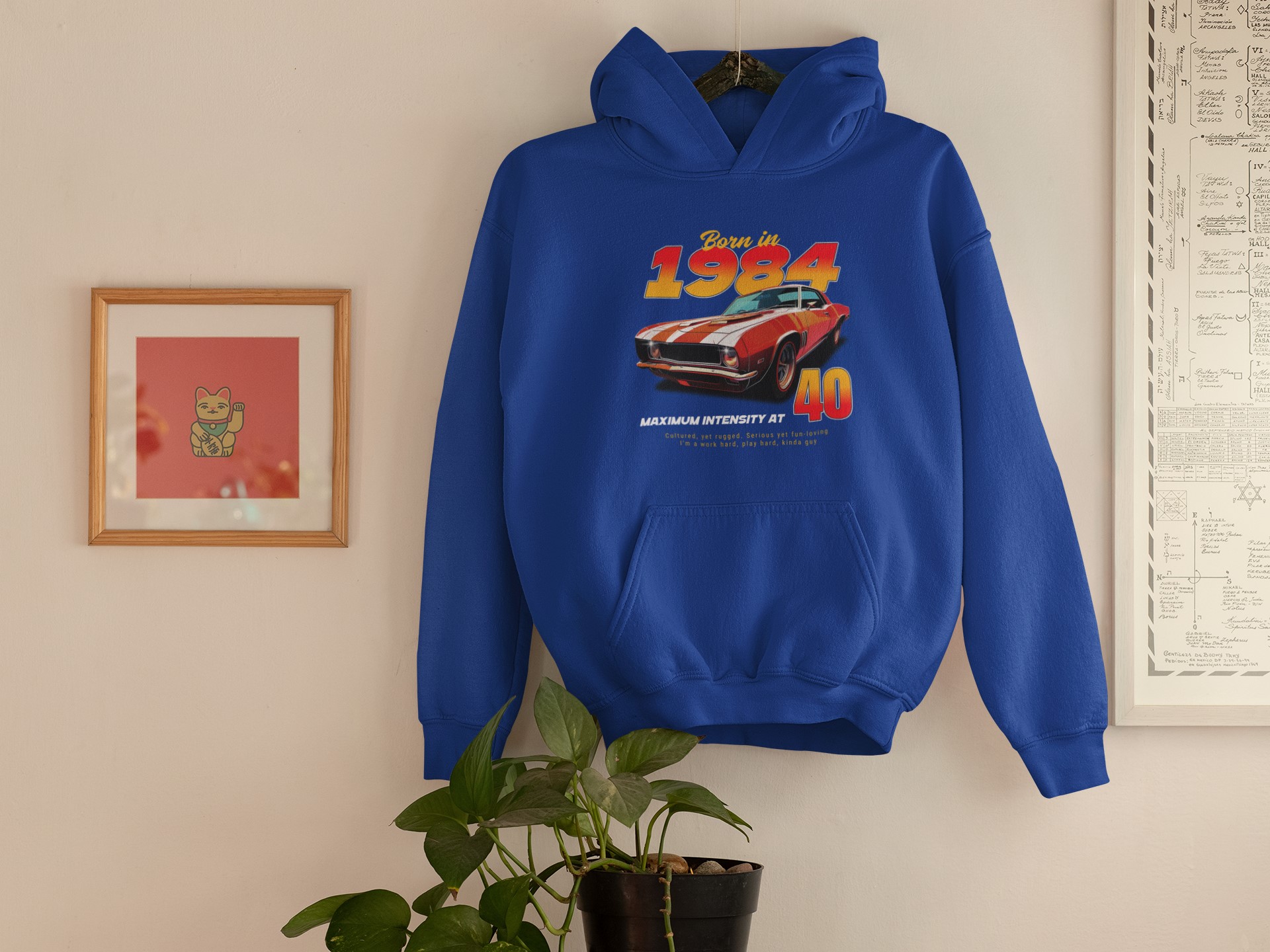 Celebrate Milestone Birthdays with Tees and Hoodies | Perfect Birthday Apparel. 40th Birthday Hoodie