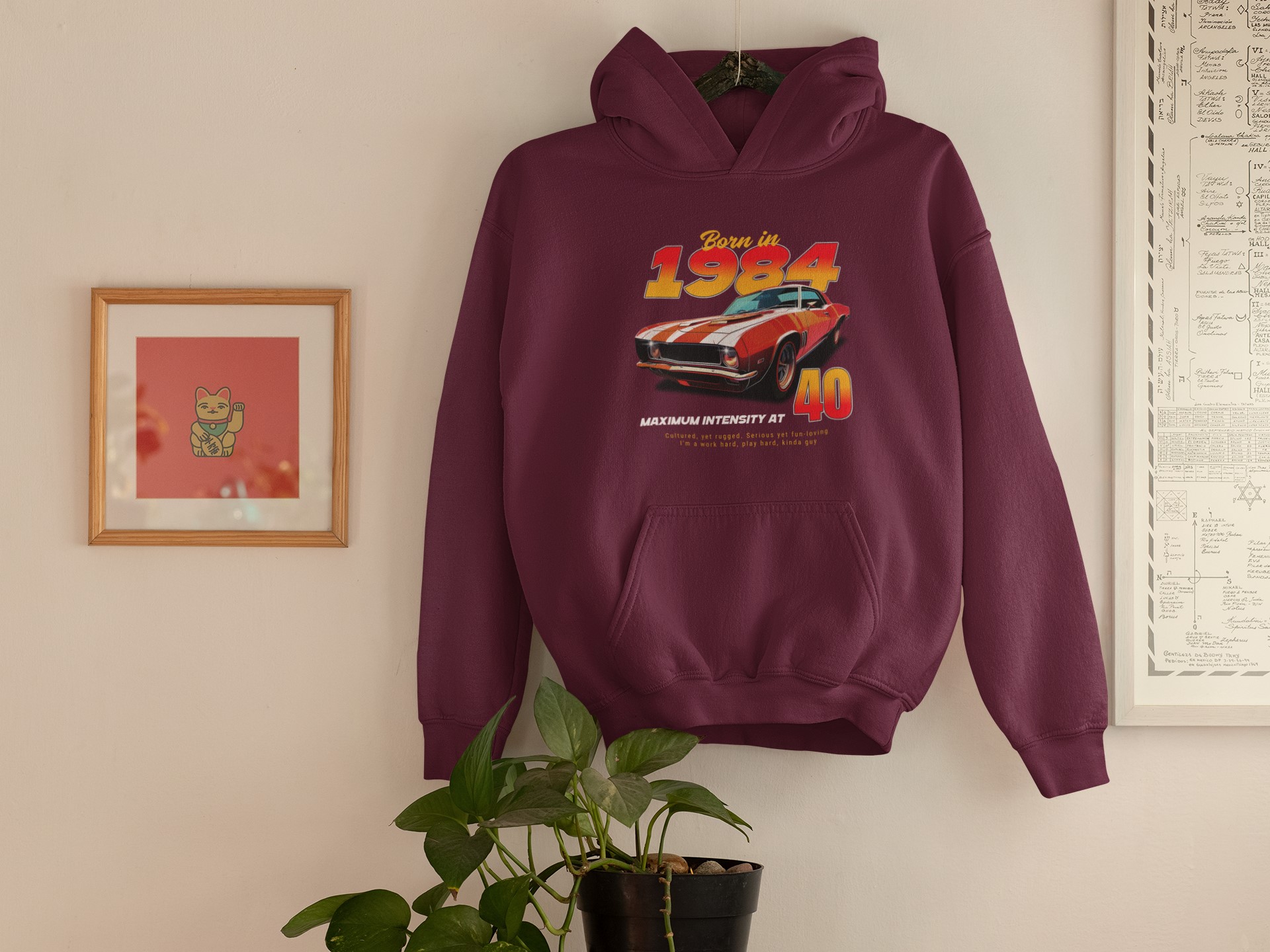 Celebrate Milestone Birthdays with Tees and Hoodies | Perfect Birthday Apparel. 40th Birthday Hoodie